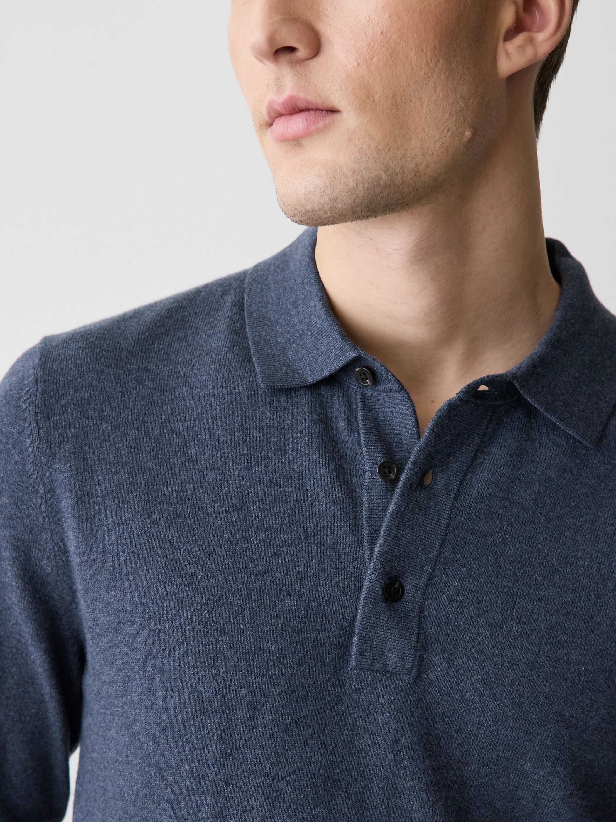Long-Sleeve Polo Sweater - Image 39