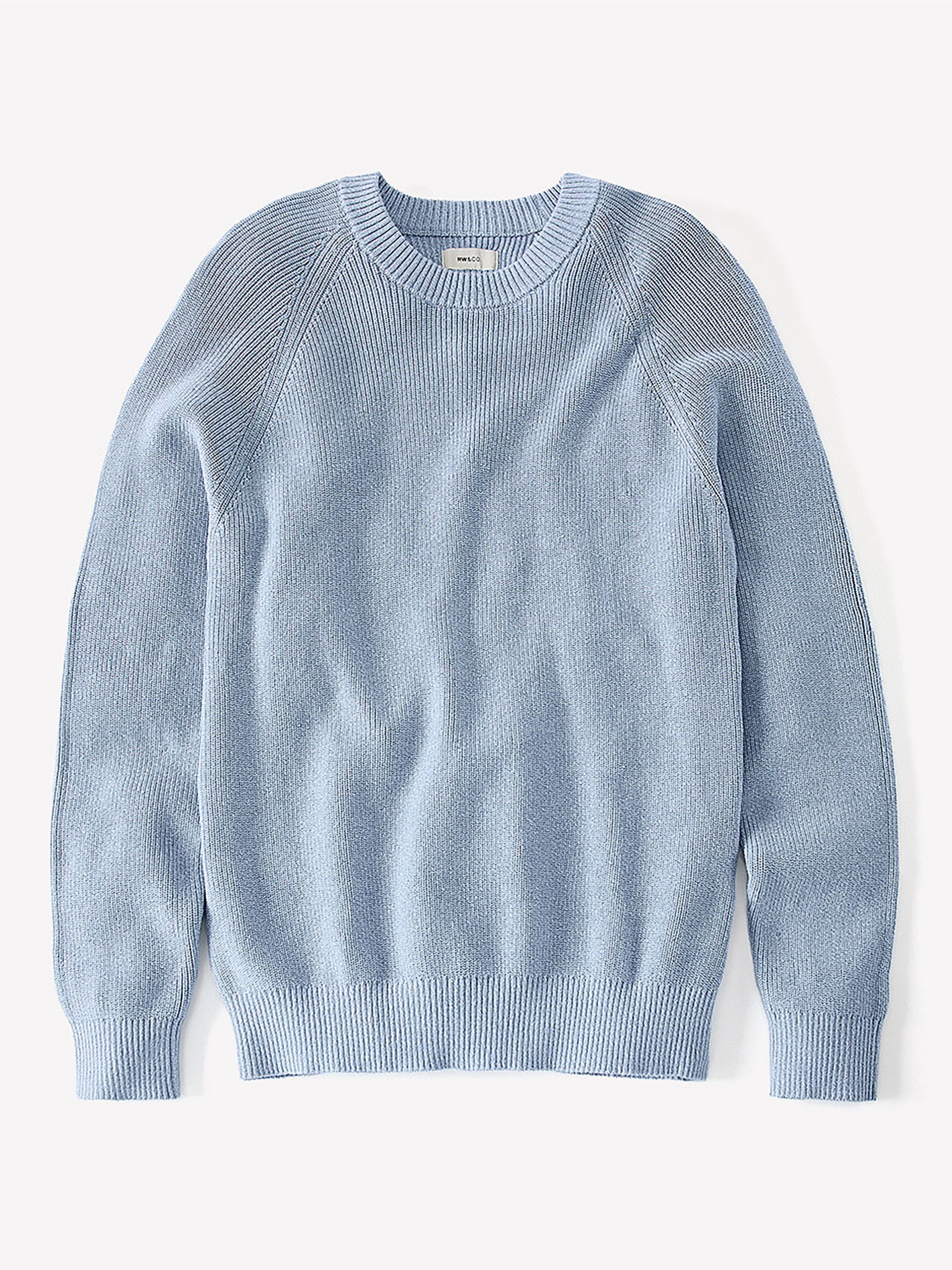 Long-Sleeve Sweater with Shaker Stitches - Image 4
