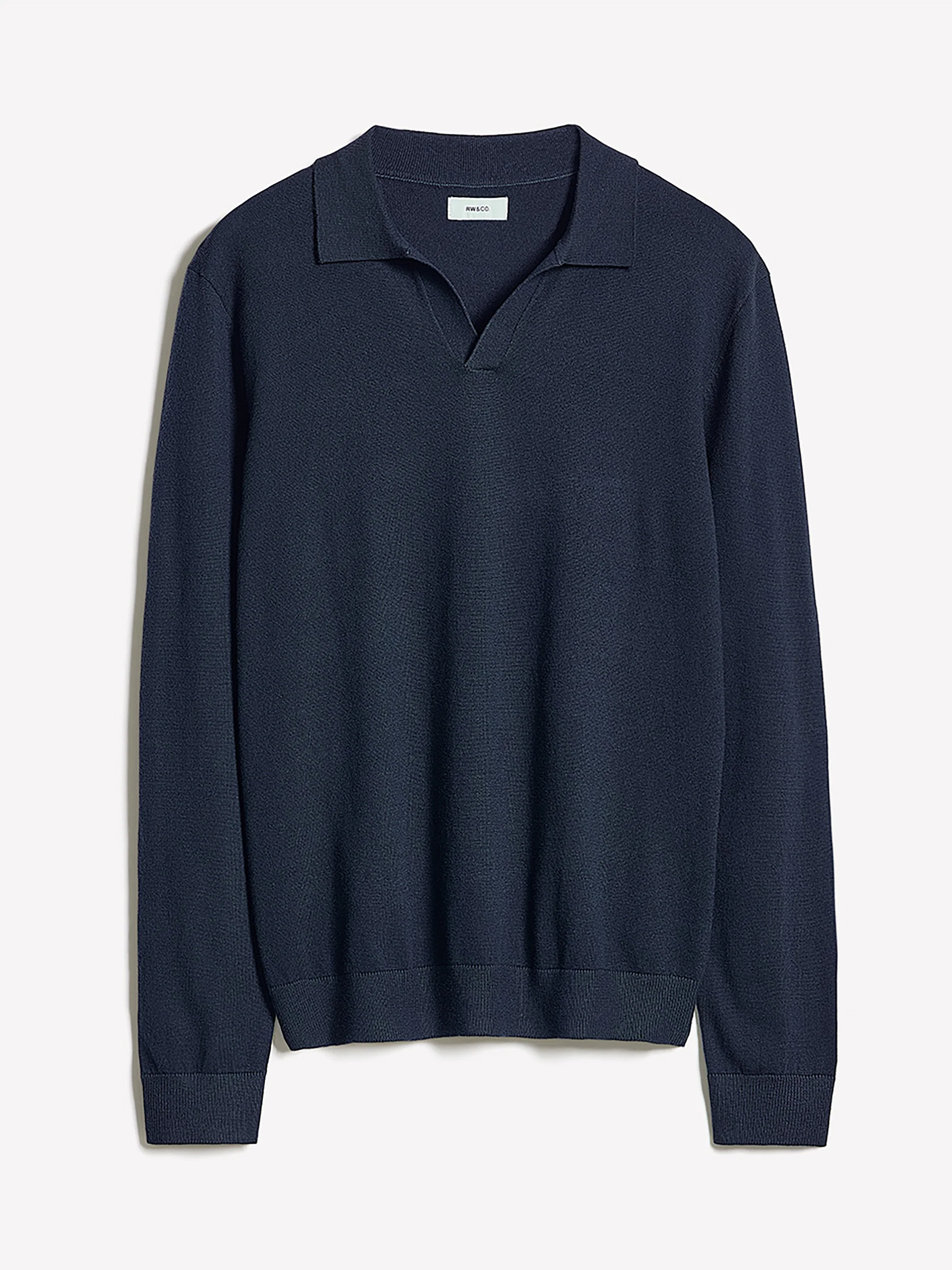 Long-Sleeve Sweater with Johnny Collar - Image 14