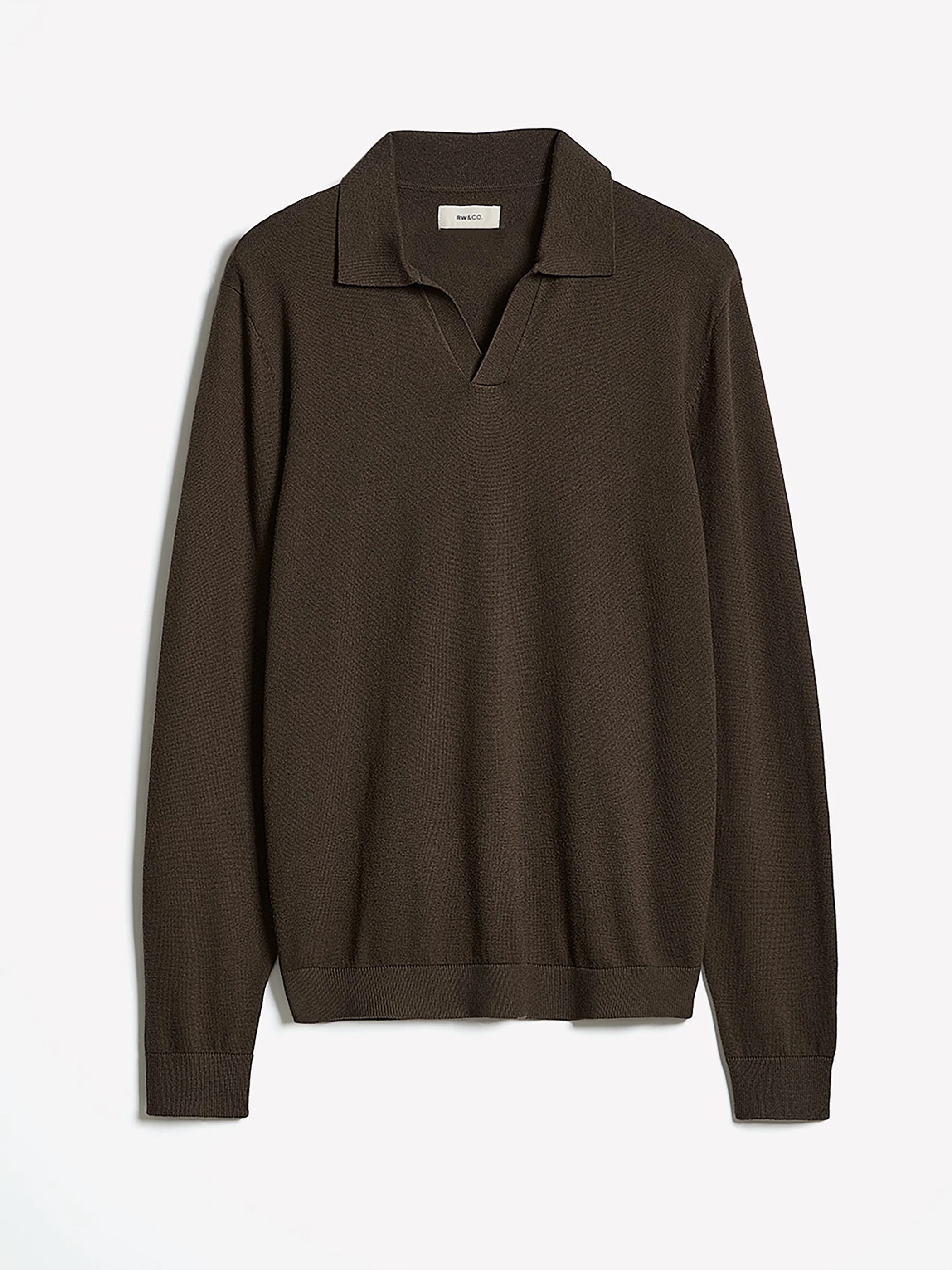 Long-Sleeve Sweater with Johnny Collar - Image 30