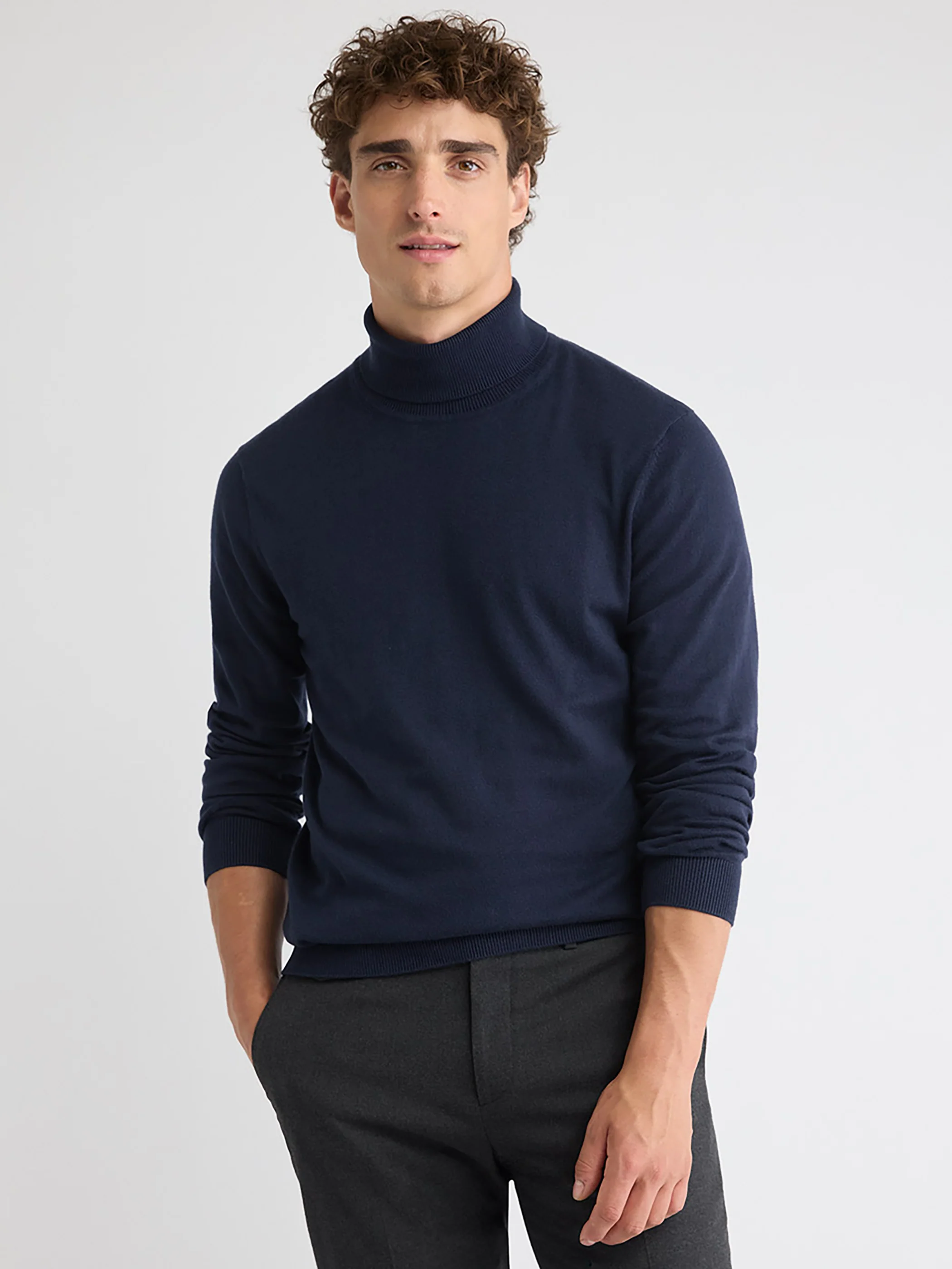 Long-Sleeve Turtleneck Sweater - Image 11