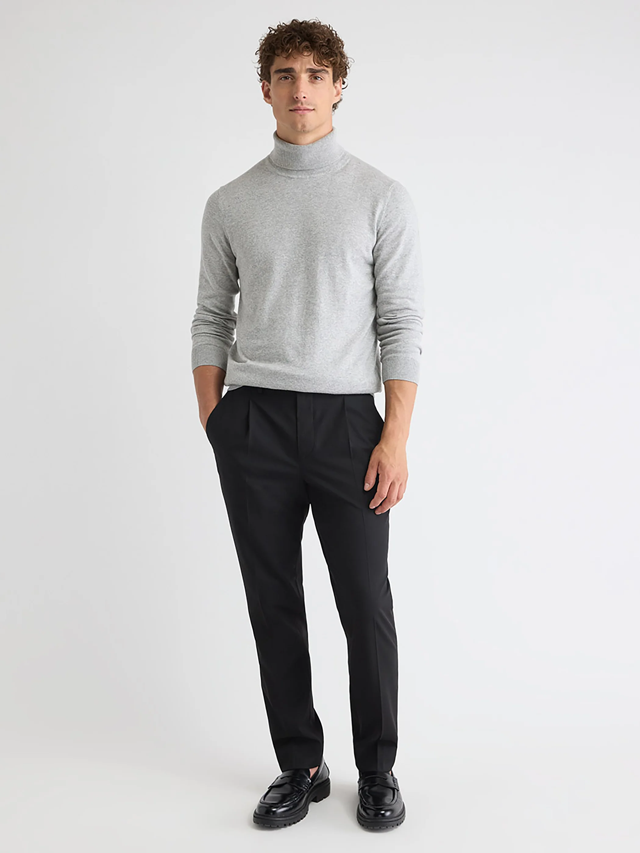 Long-Sleeve Turtleneck Sweater - Image 17