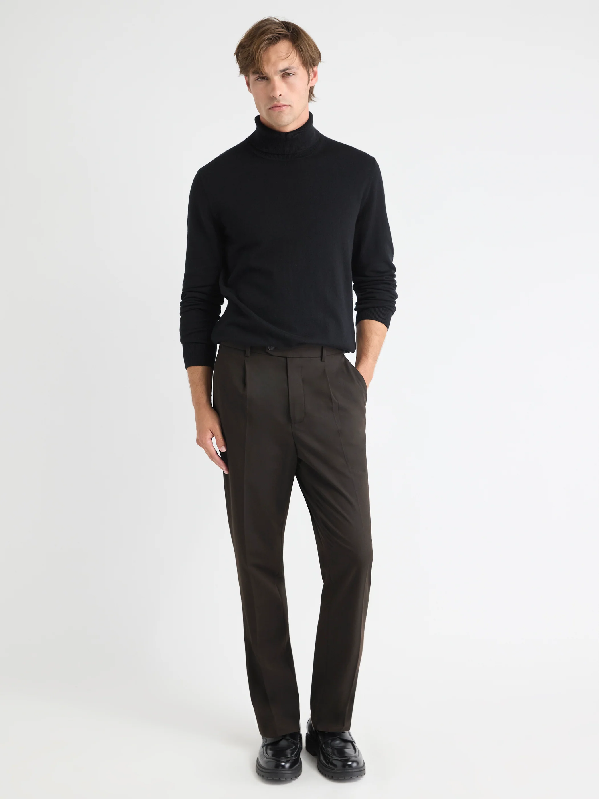 Long-Sleeve Turtleneck Sweater - Image 2