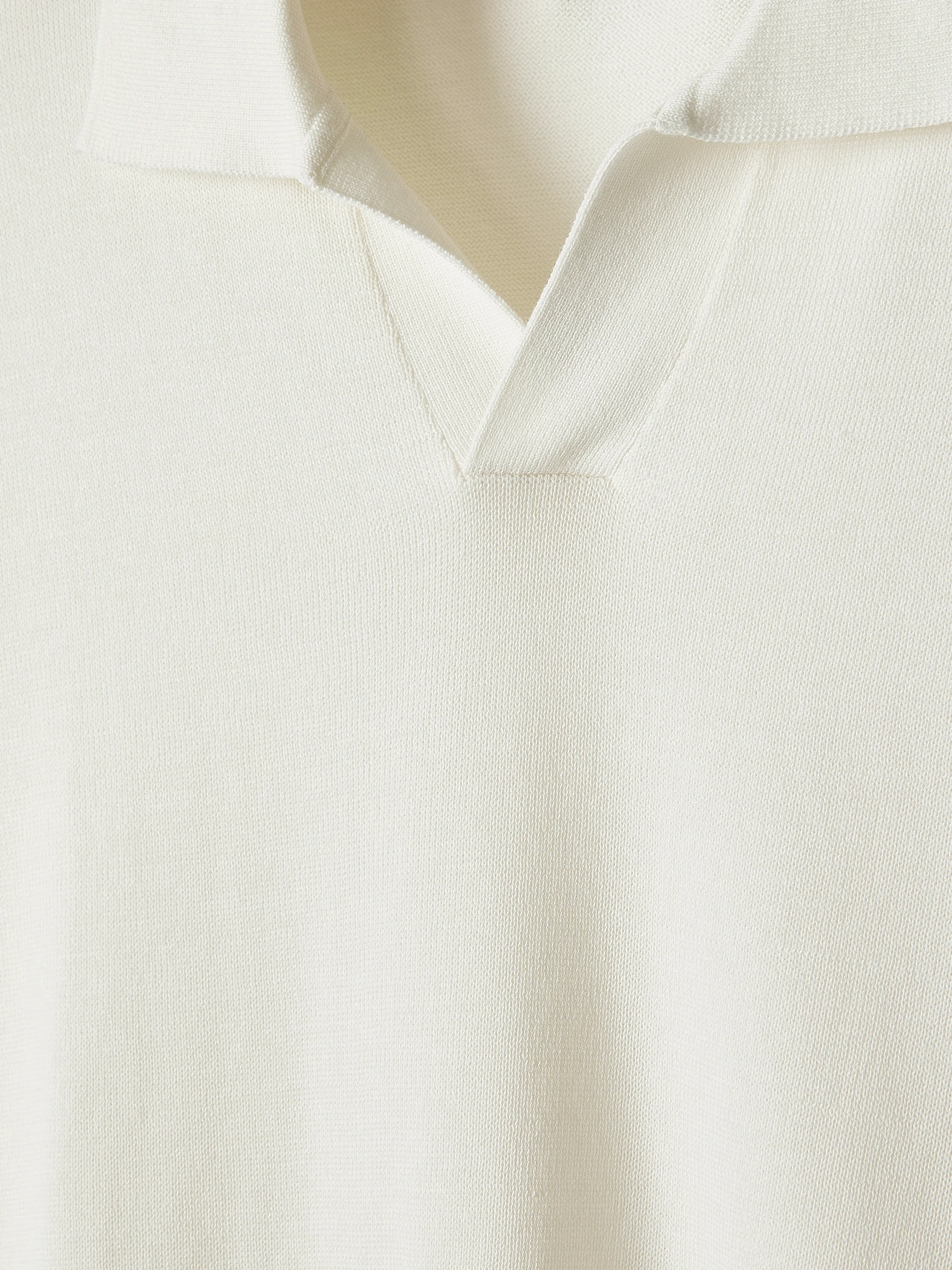 Cotton Short-Sleeve Polo with Johnny Collar - Image 11