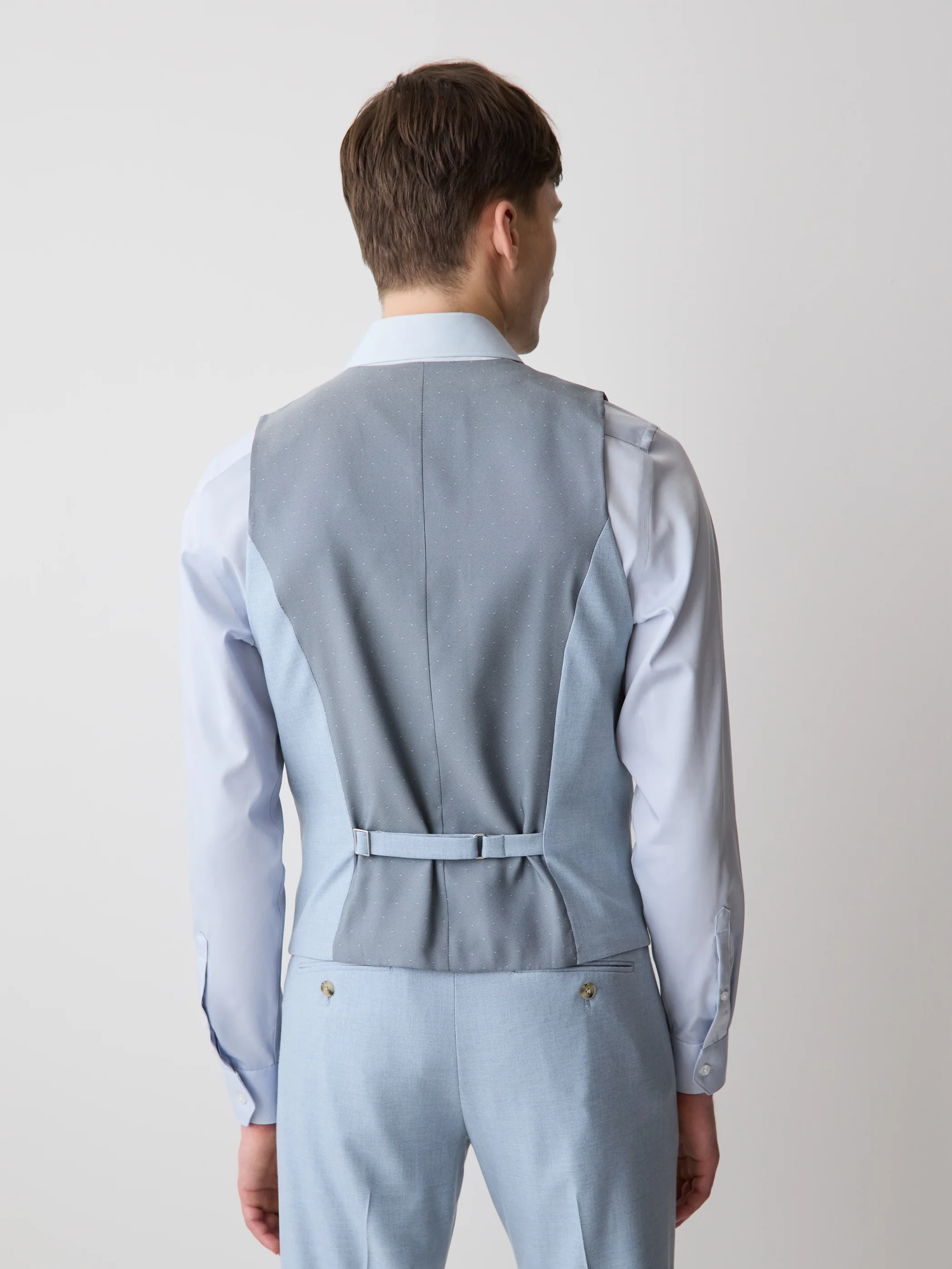 Blue Suit Vest - Image 3