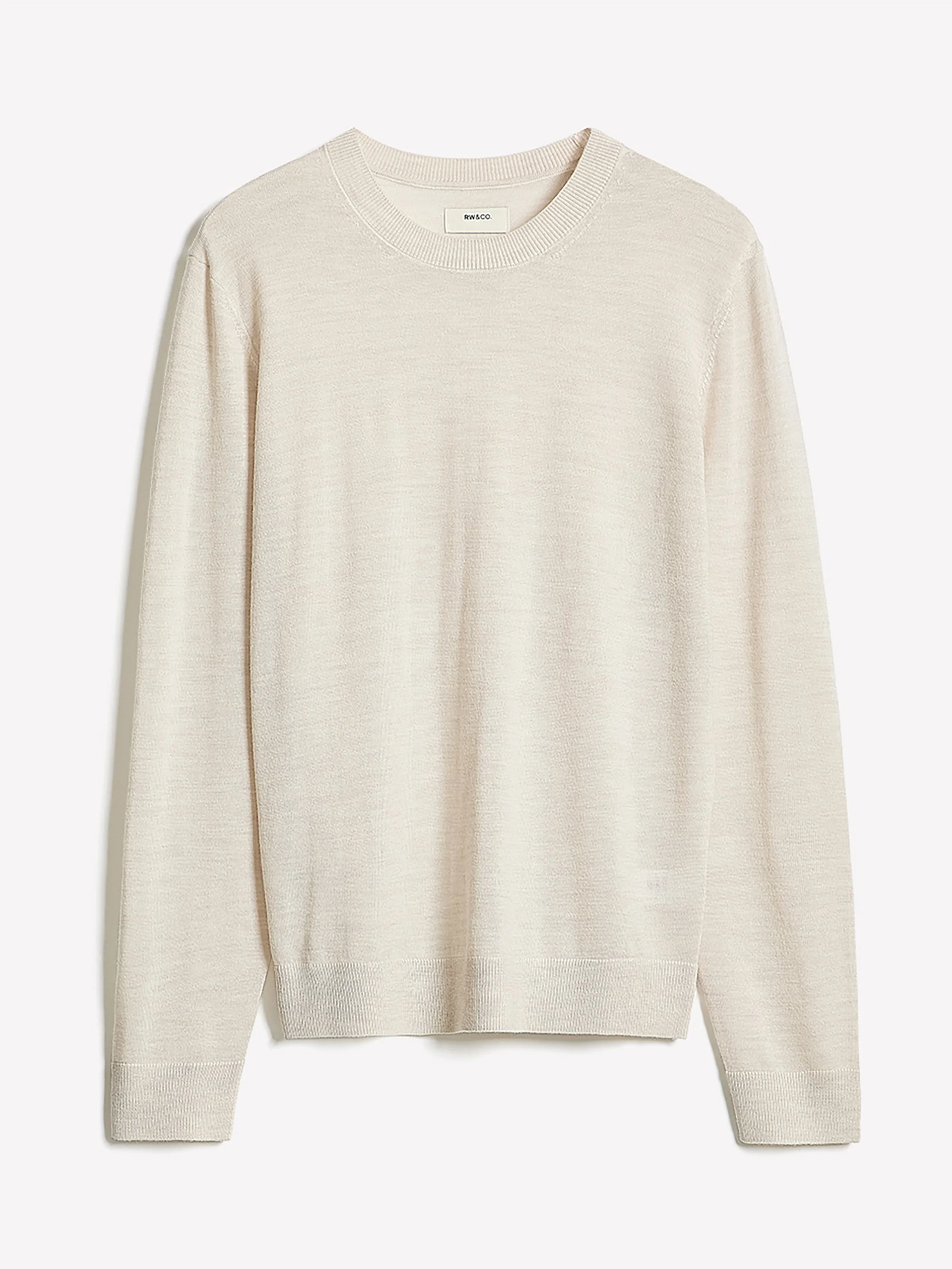 Merino Wool Crew Neck Sweater - Image 4