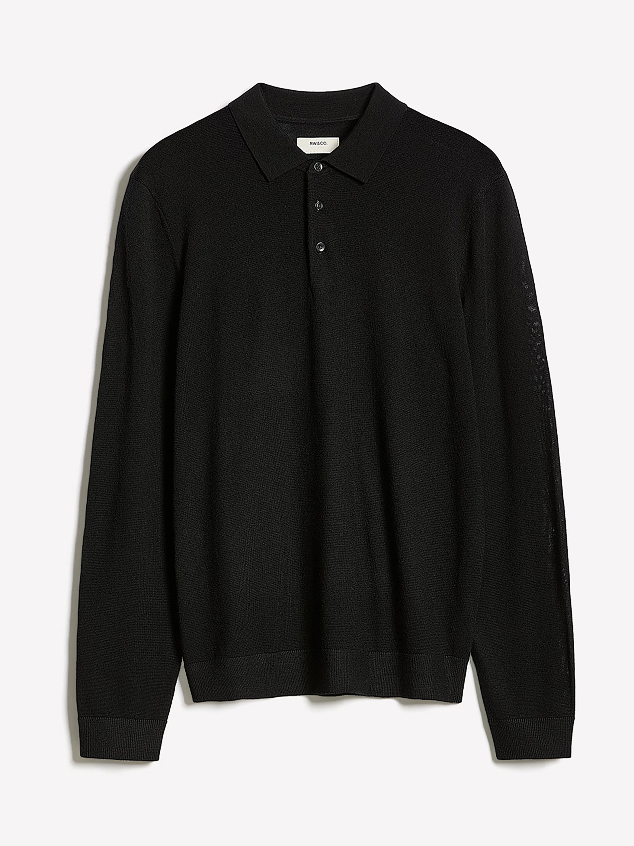 Merino Wool Polo Sweater - Image 4
