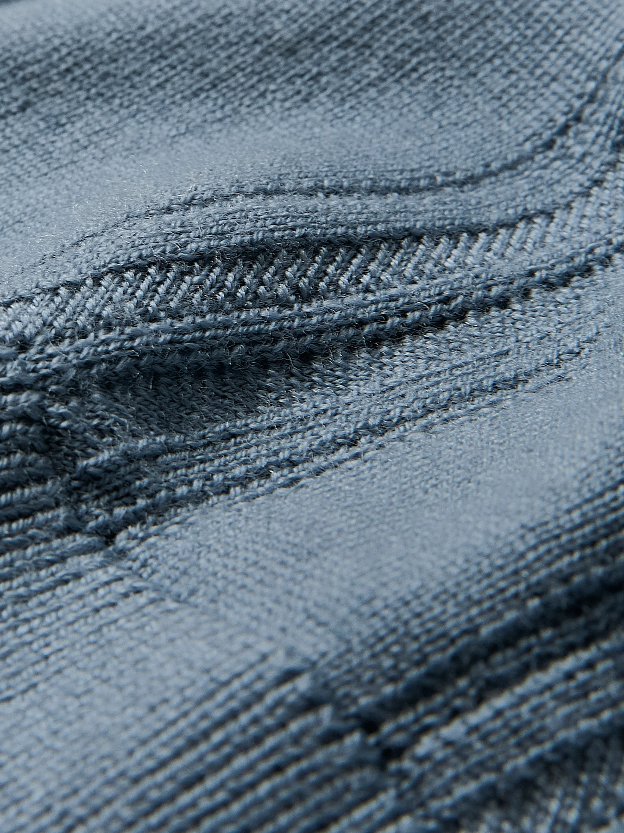 Merino-Wool Short-Sleeve Shirt-Collar Cardigan - Image 11