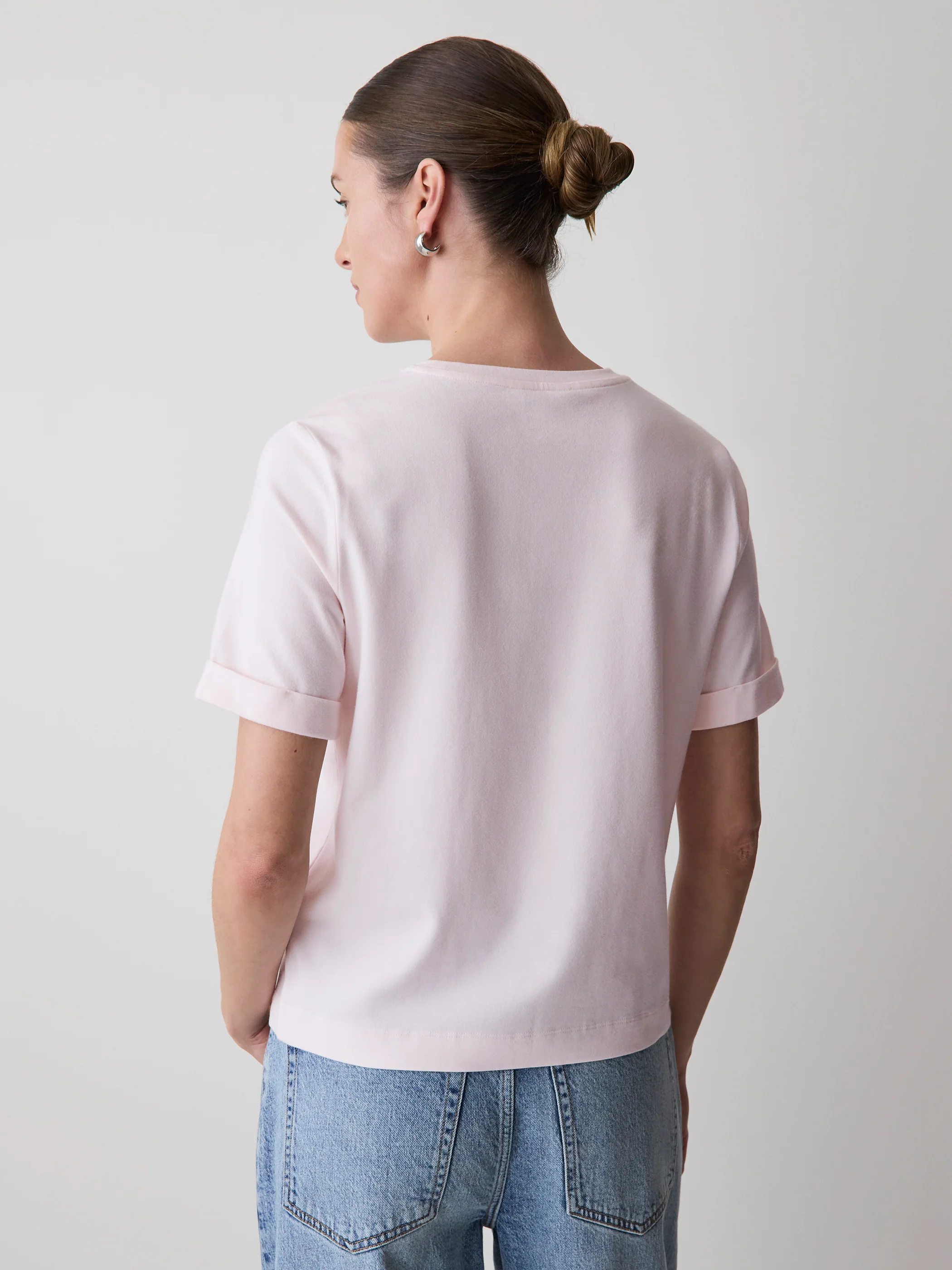 Organic Cotton Short-Sleeve Crew-Neck Tee - Image 8