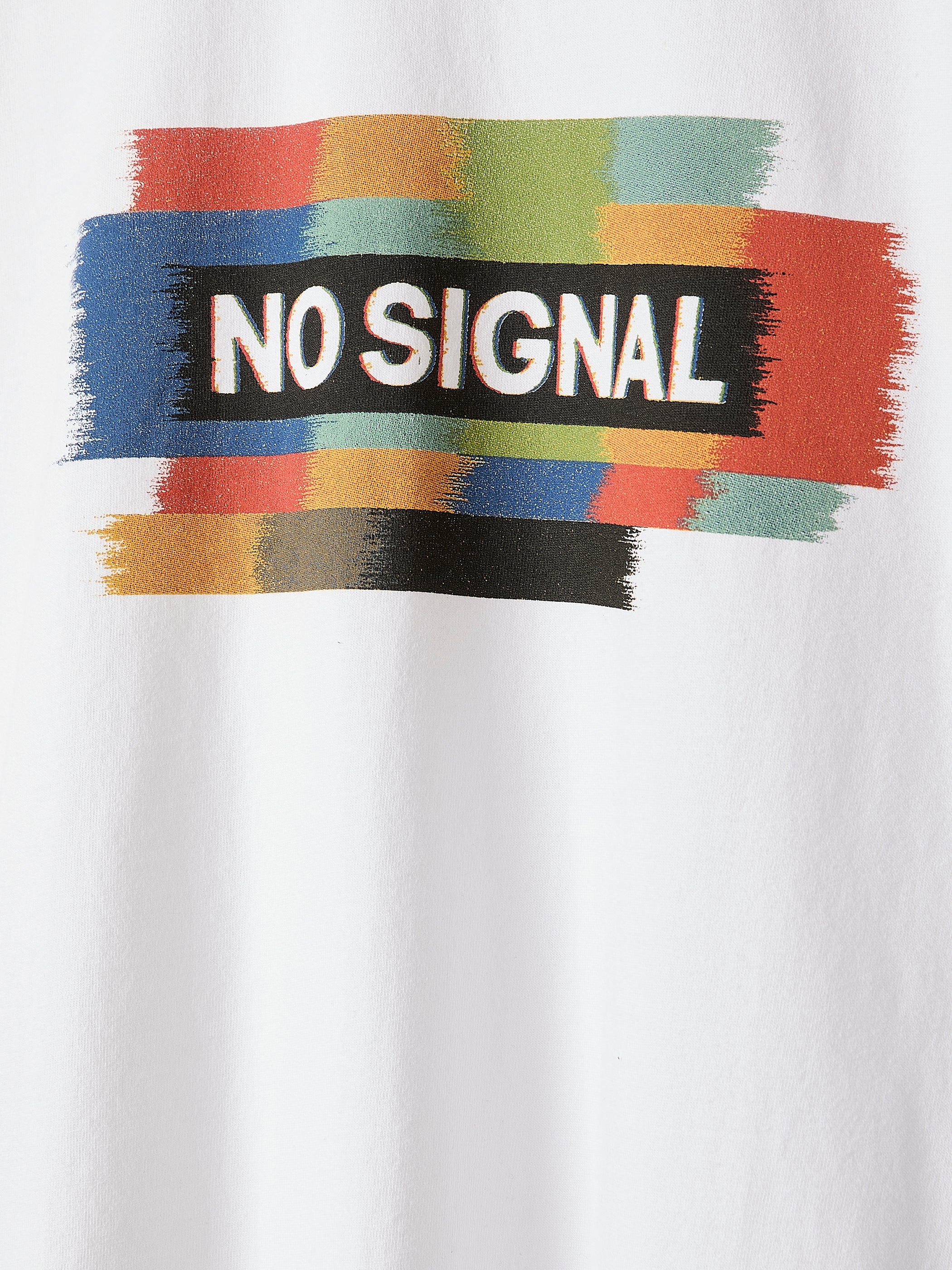 Oversized Short-Sleeve Crew-Neck Tee with Print - Image 4