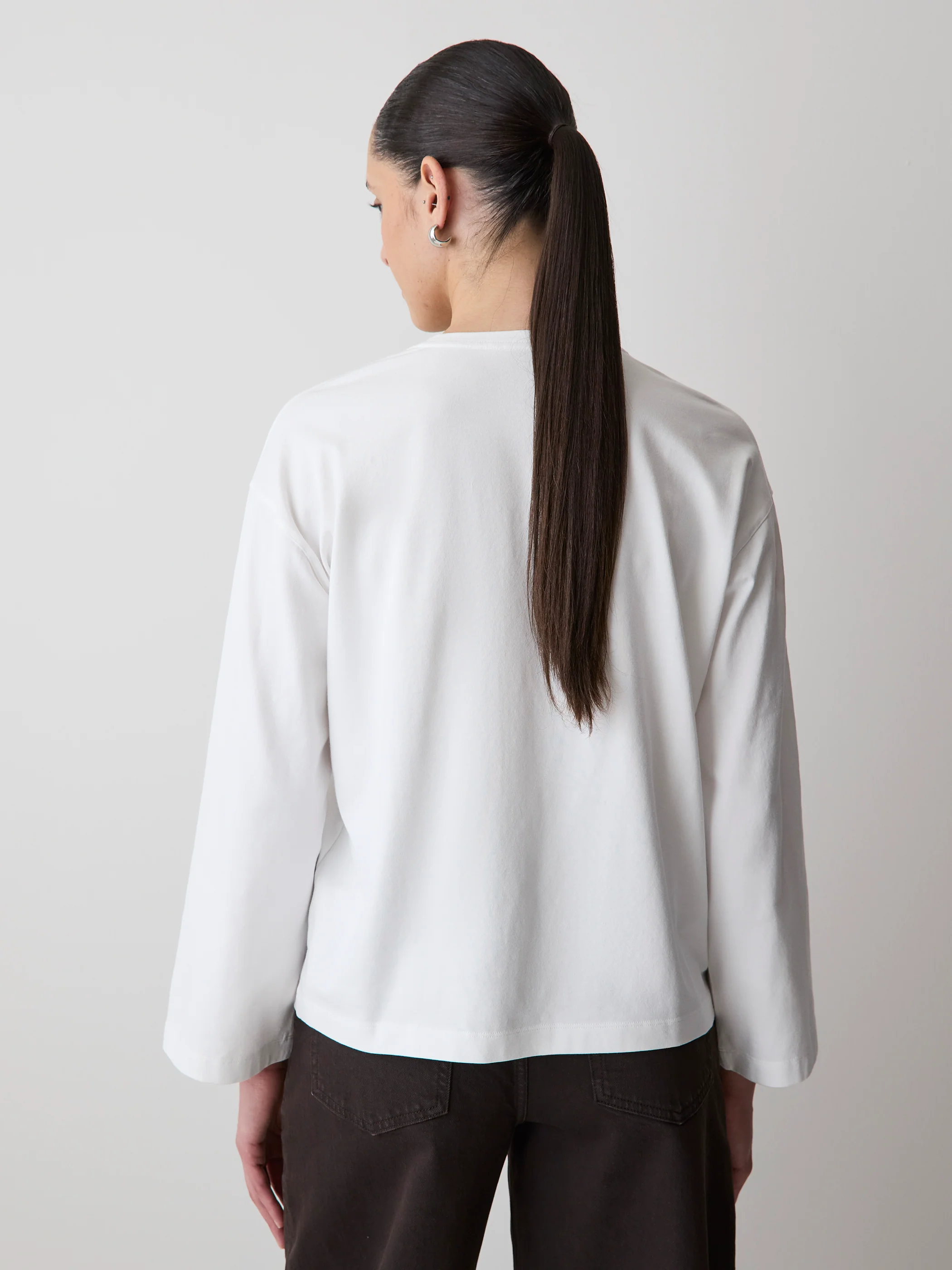 Oversized Supima Cotton Tee - Image 3