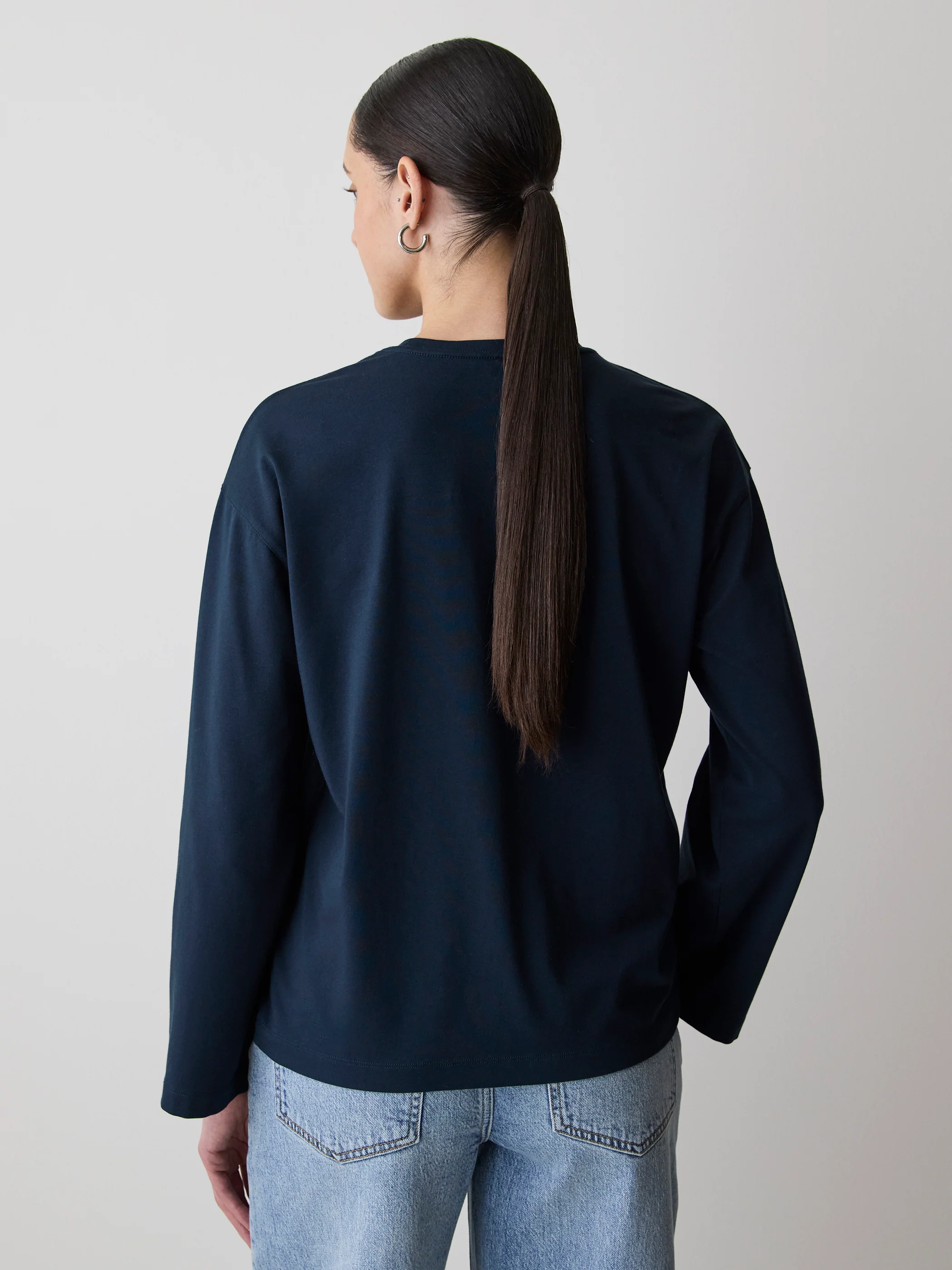 Oversized Supima Cotton Tee - Image 8