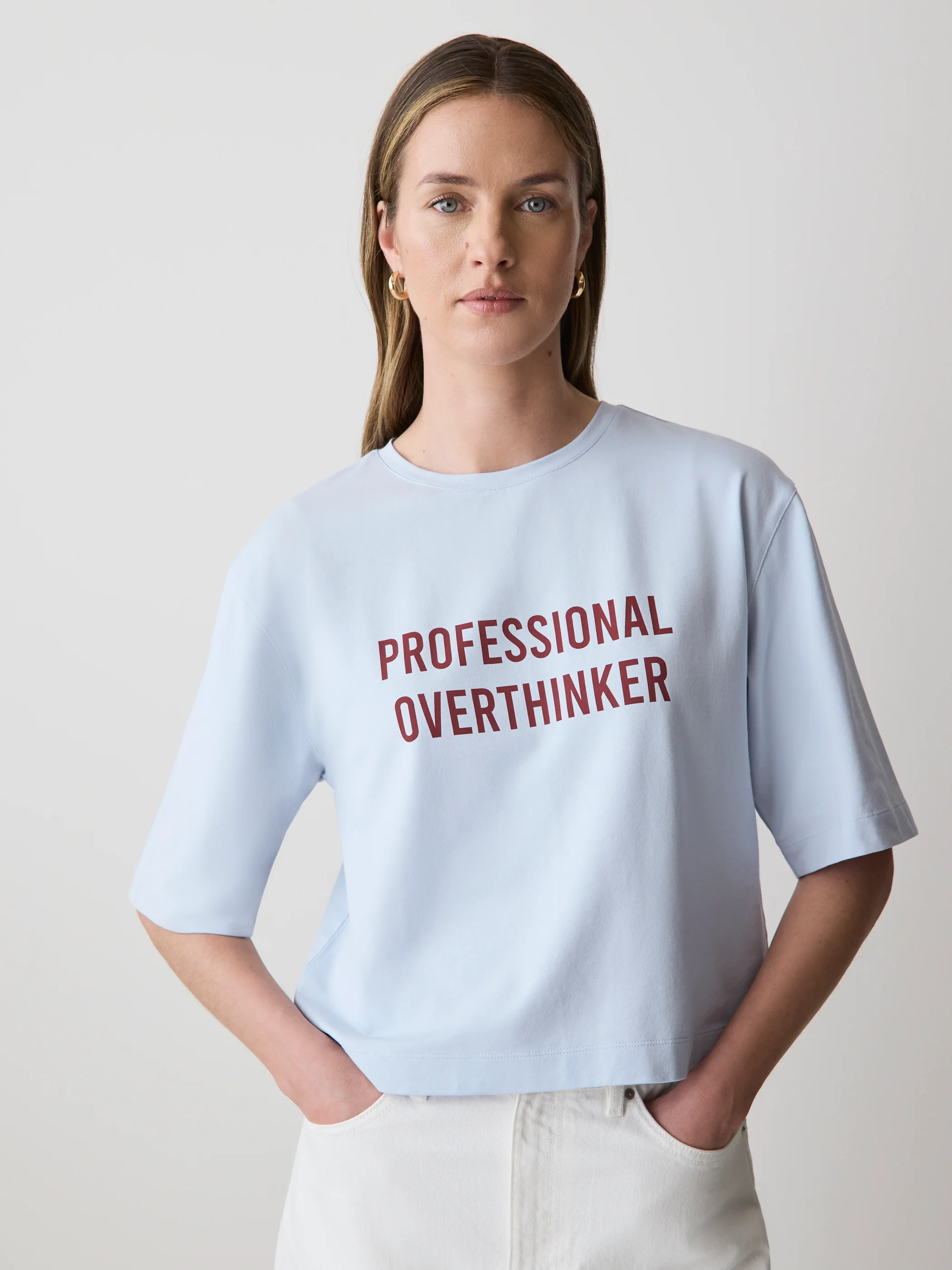 Loose Supima Cotton Tee - Image 16