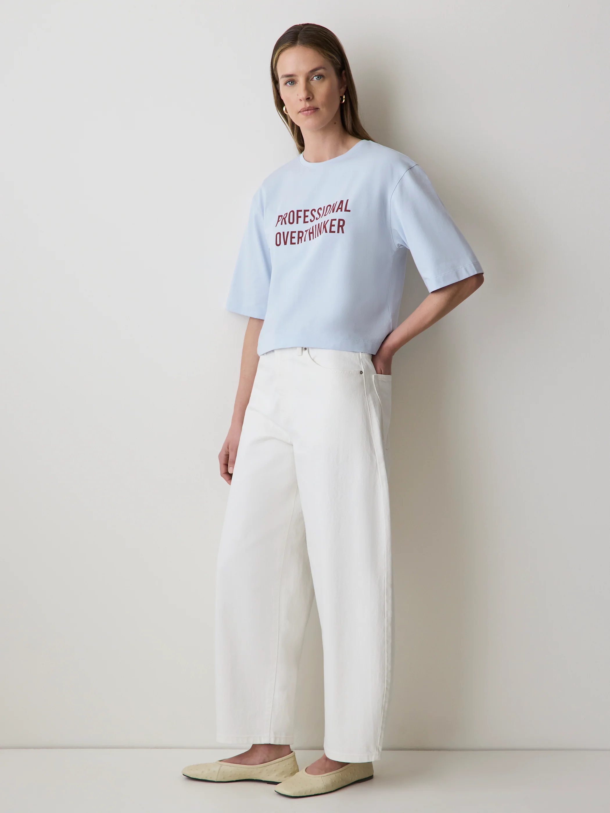 Loose Supima Cotton Tee - Image 17