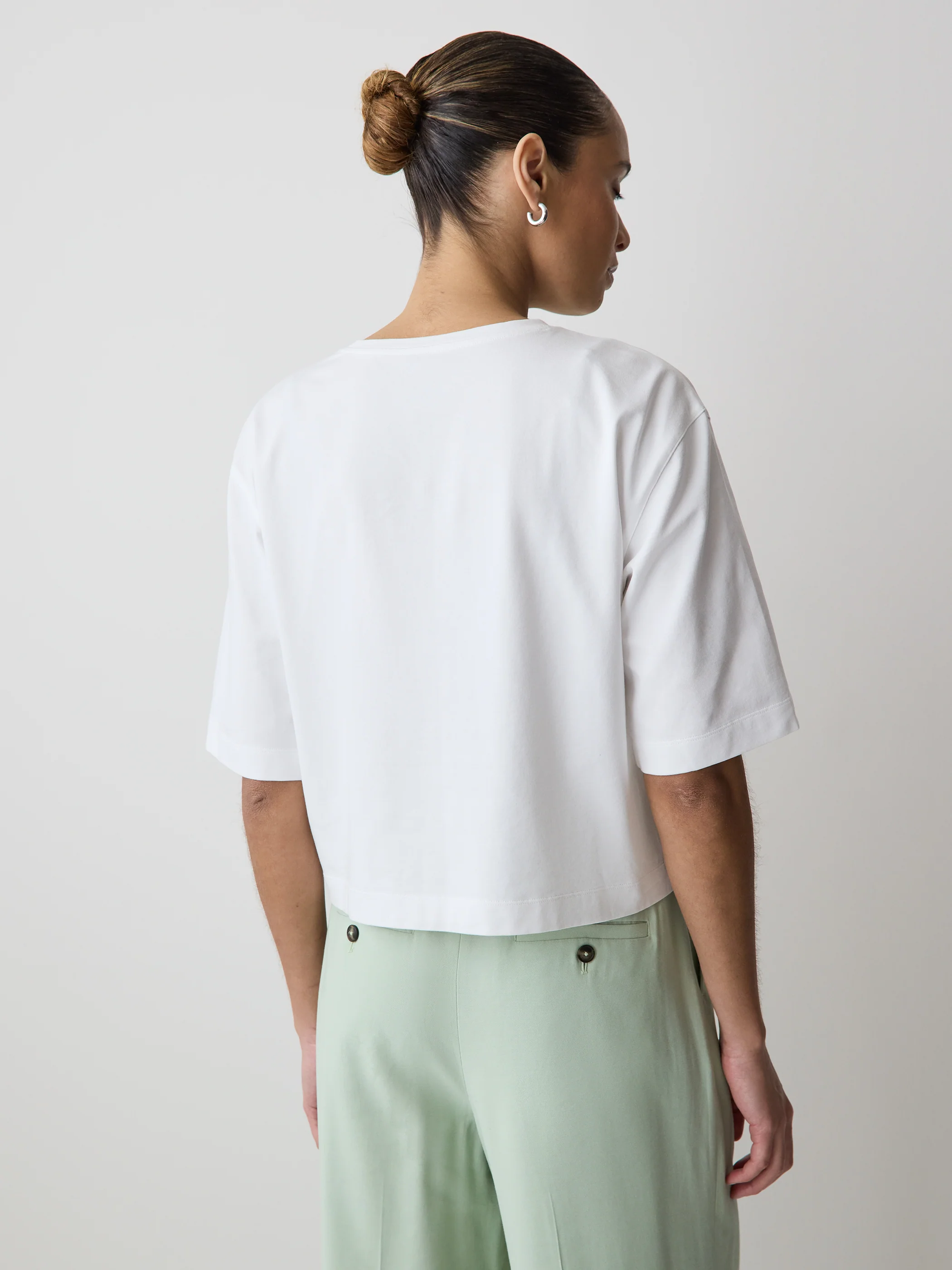 Loose Supima Cotton Tee - Image 3