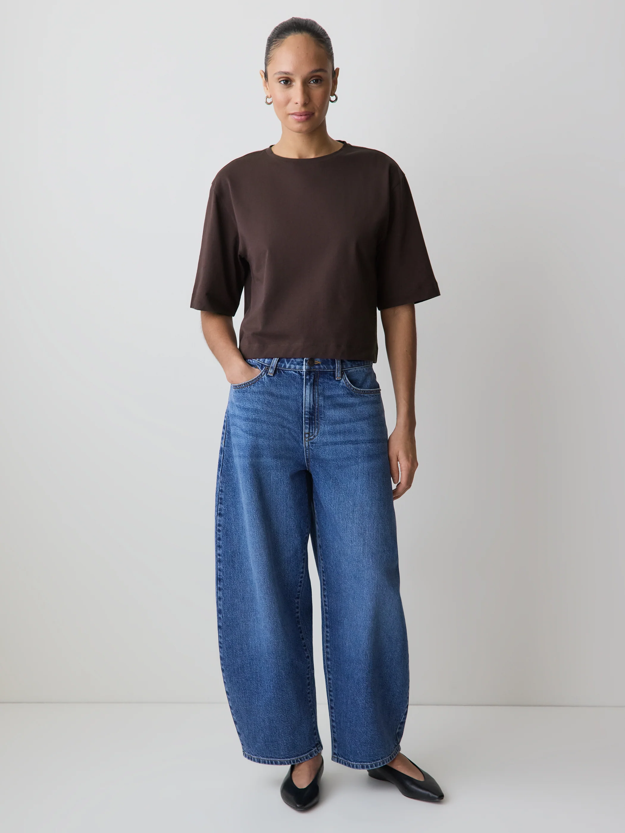 Loose Supima Cotton Tee - Image 7