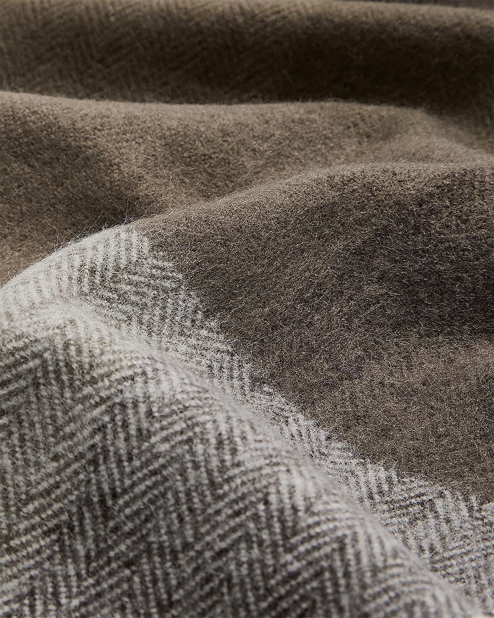 Plaid Scarf with Fringes - Image 12