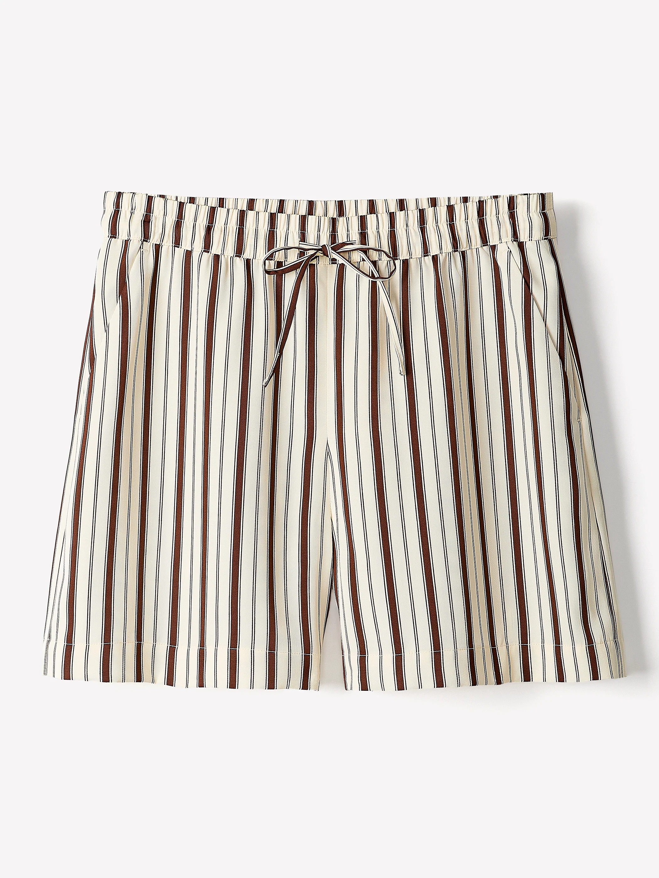 Striped Mid-Rise Pull-On Short - Image 5