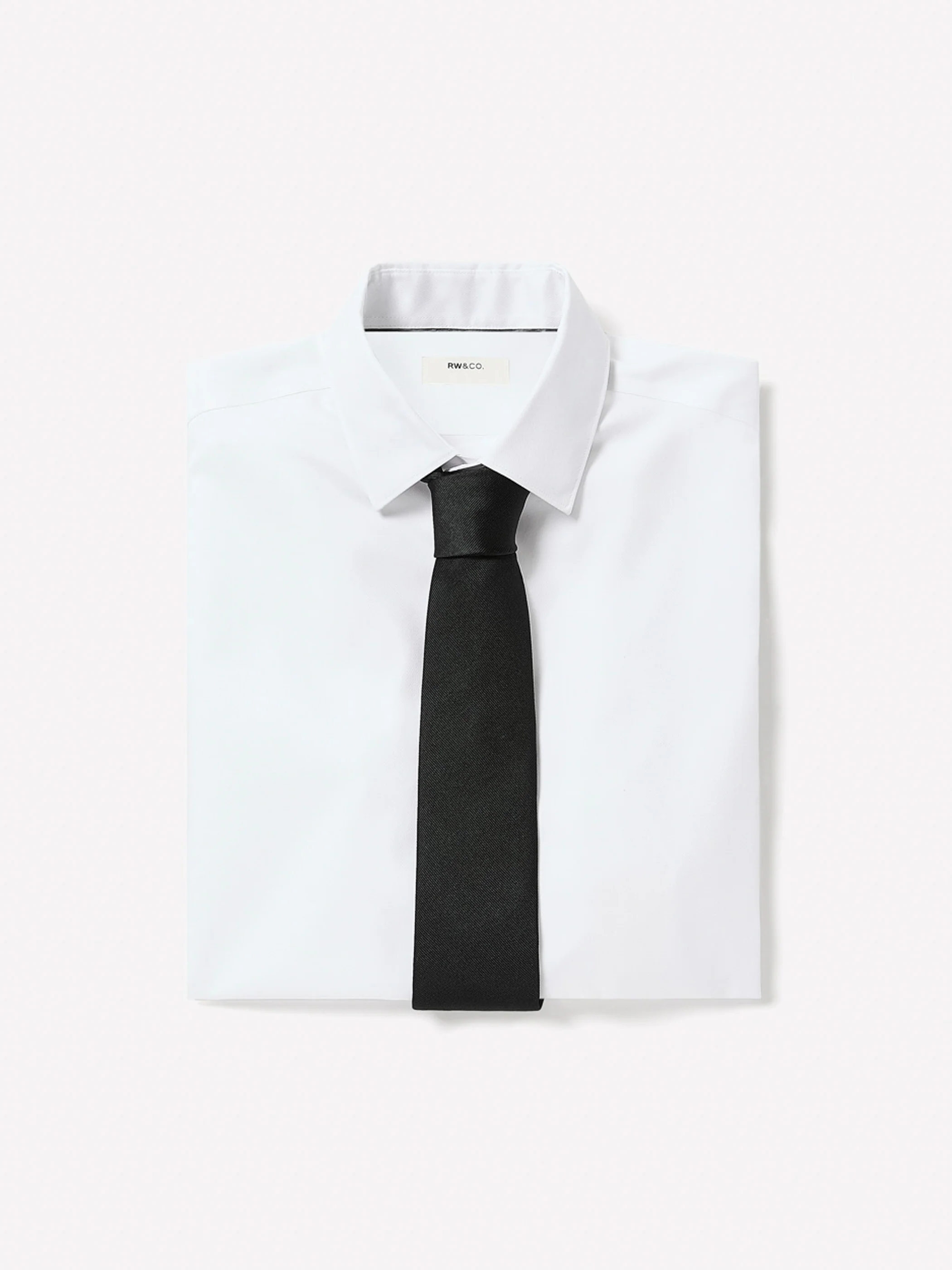 Regular Fit Solid Supima (R) Twill Dress Shirt