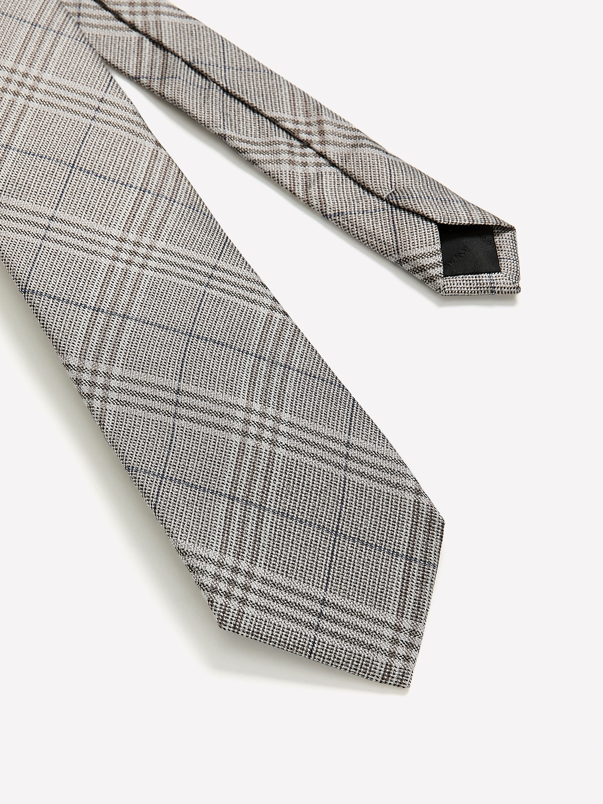 Regular Tie with Checkered Pattern - Image 2