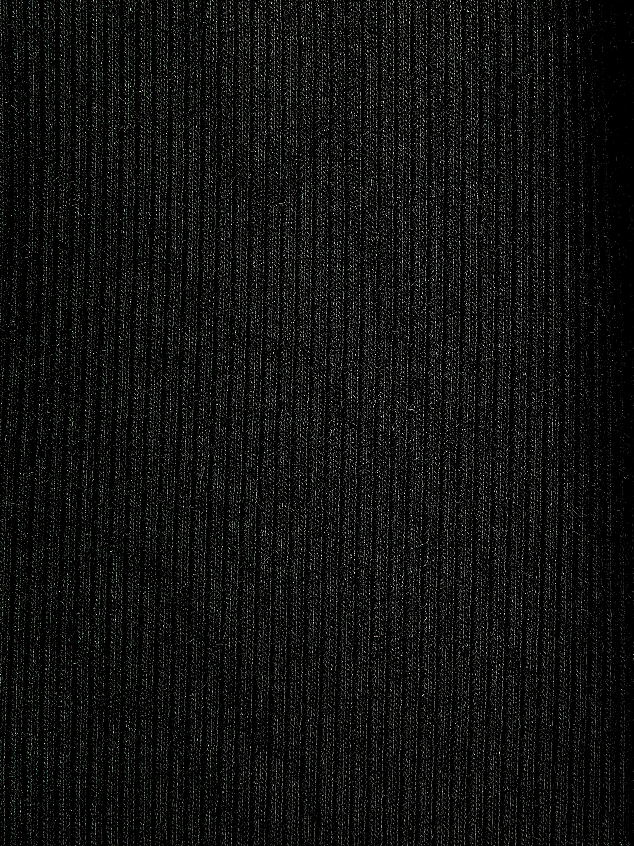Long-Sleeve Henley Ribbed Top - Image 5