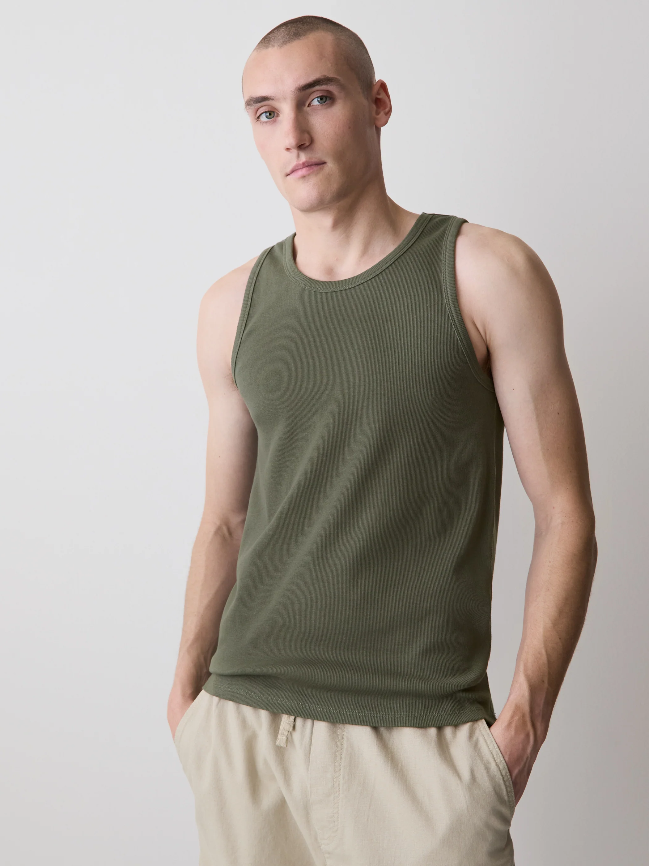 Ribbed Tank Top - Image 11