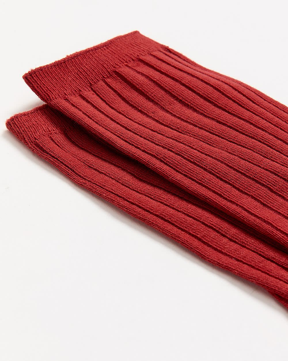 Ribbed Crew Socks - Image 8