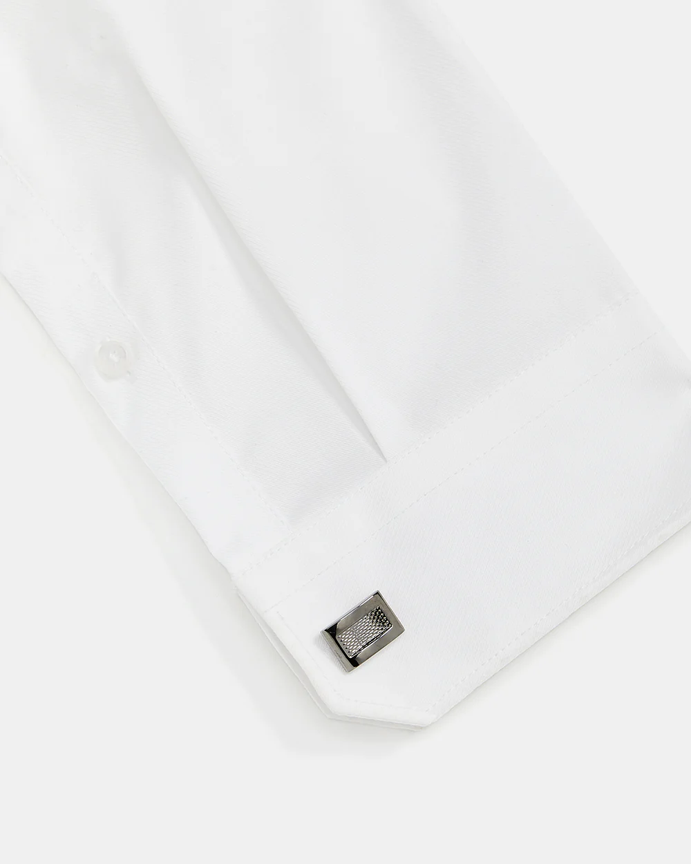 Shiny Gunmetal Cuff Links - Image 2
