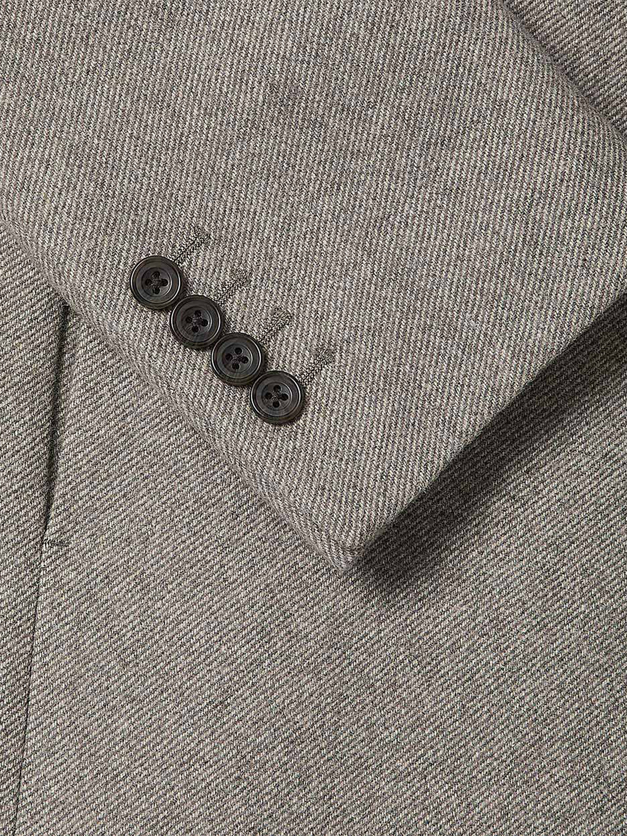 Short Double-Breasted Wool Coat - Image 5
