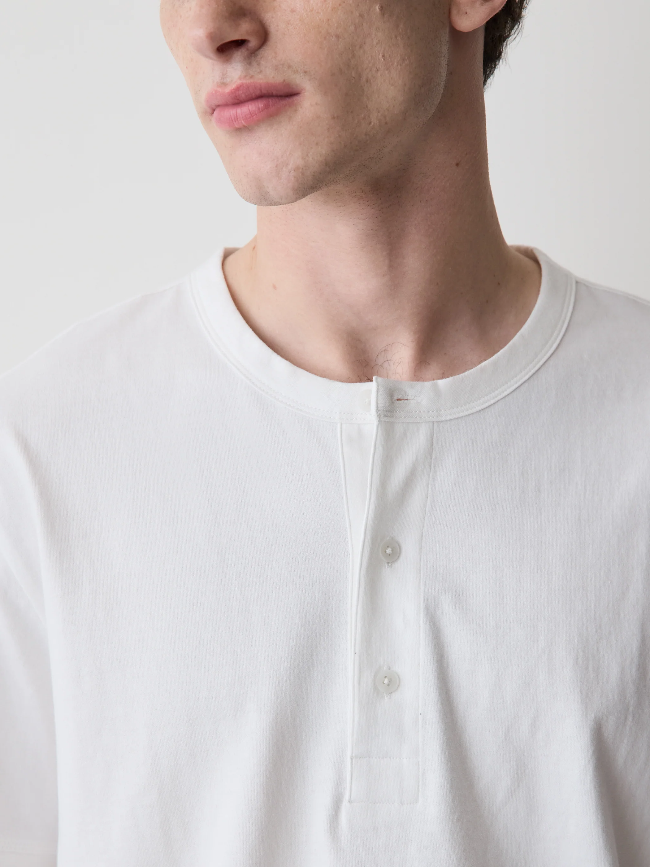 Short-Sleeve Henley T-Shirt - Image 4