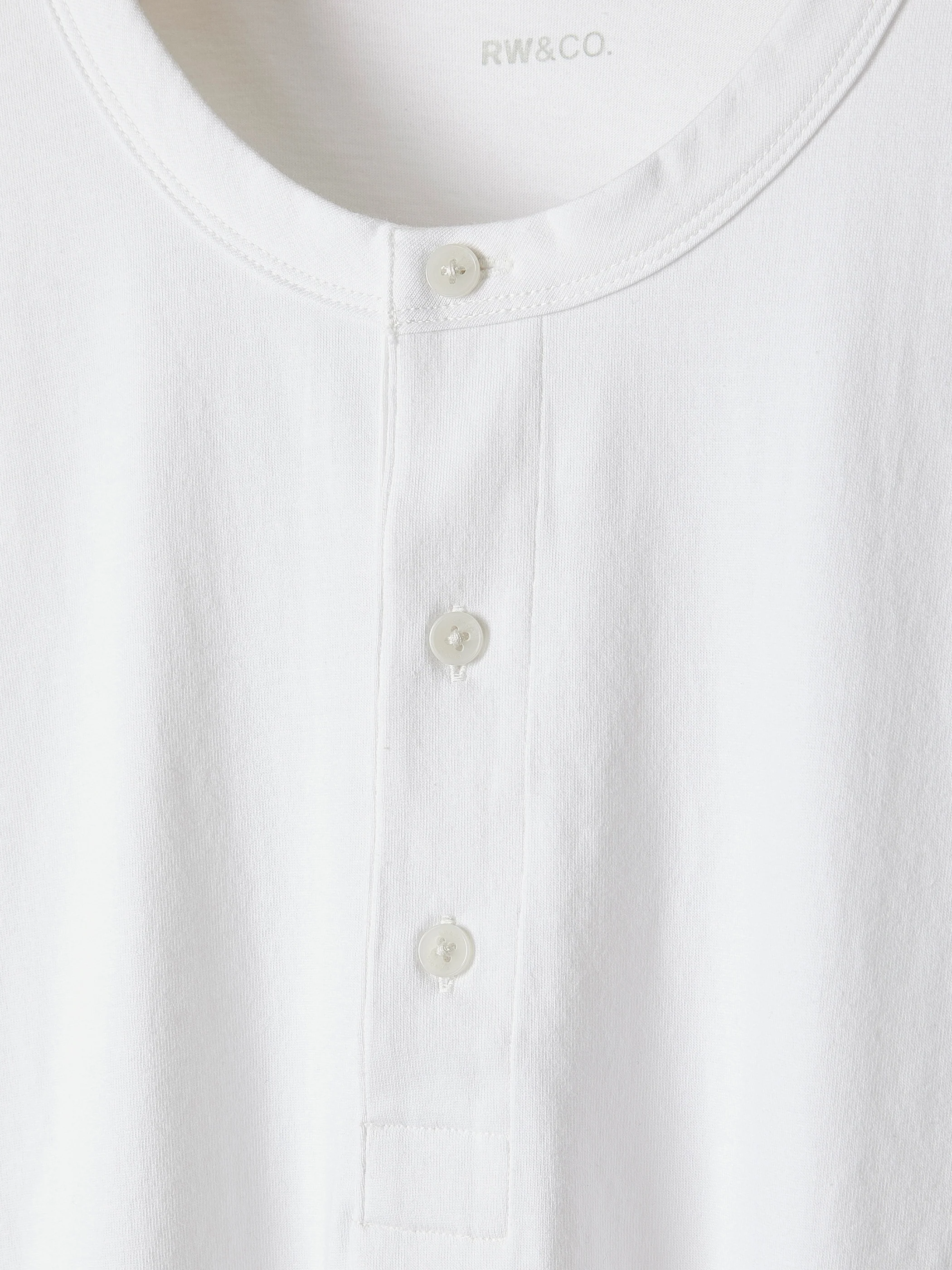 Short-Sleeve Henley T-Shirt - Image 5