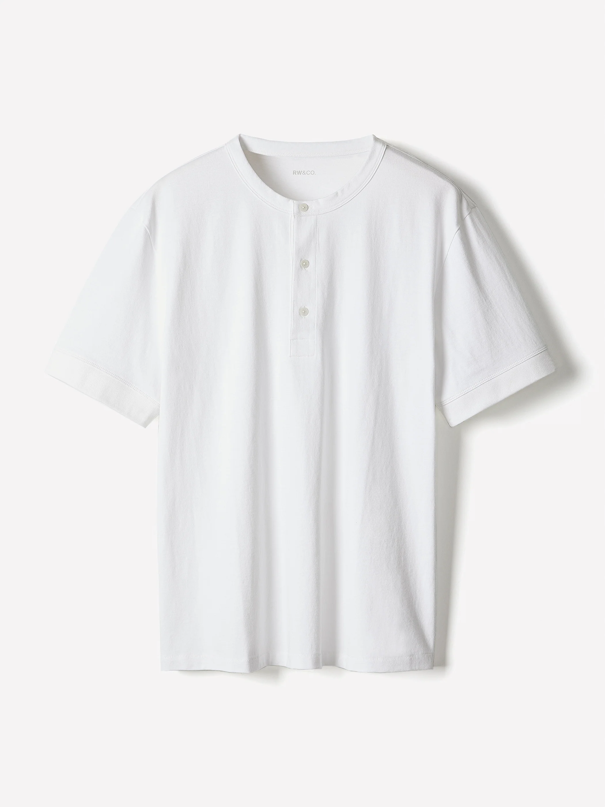 Short-Sleeve Henley T-Shirt - Image 6