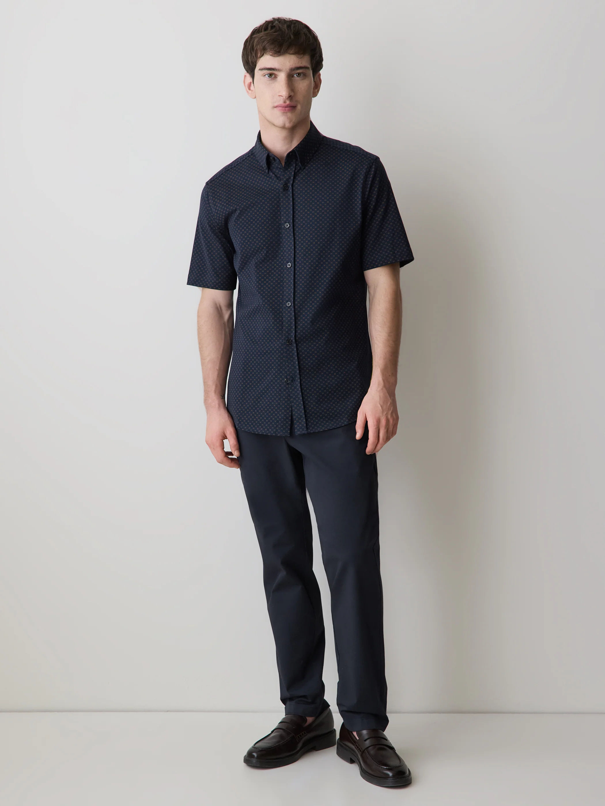 Slim-Fit Short-Sleeve Jersey Shirt - Image 7