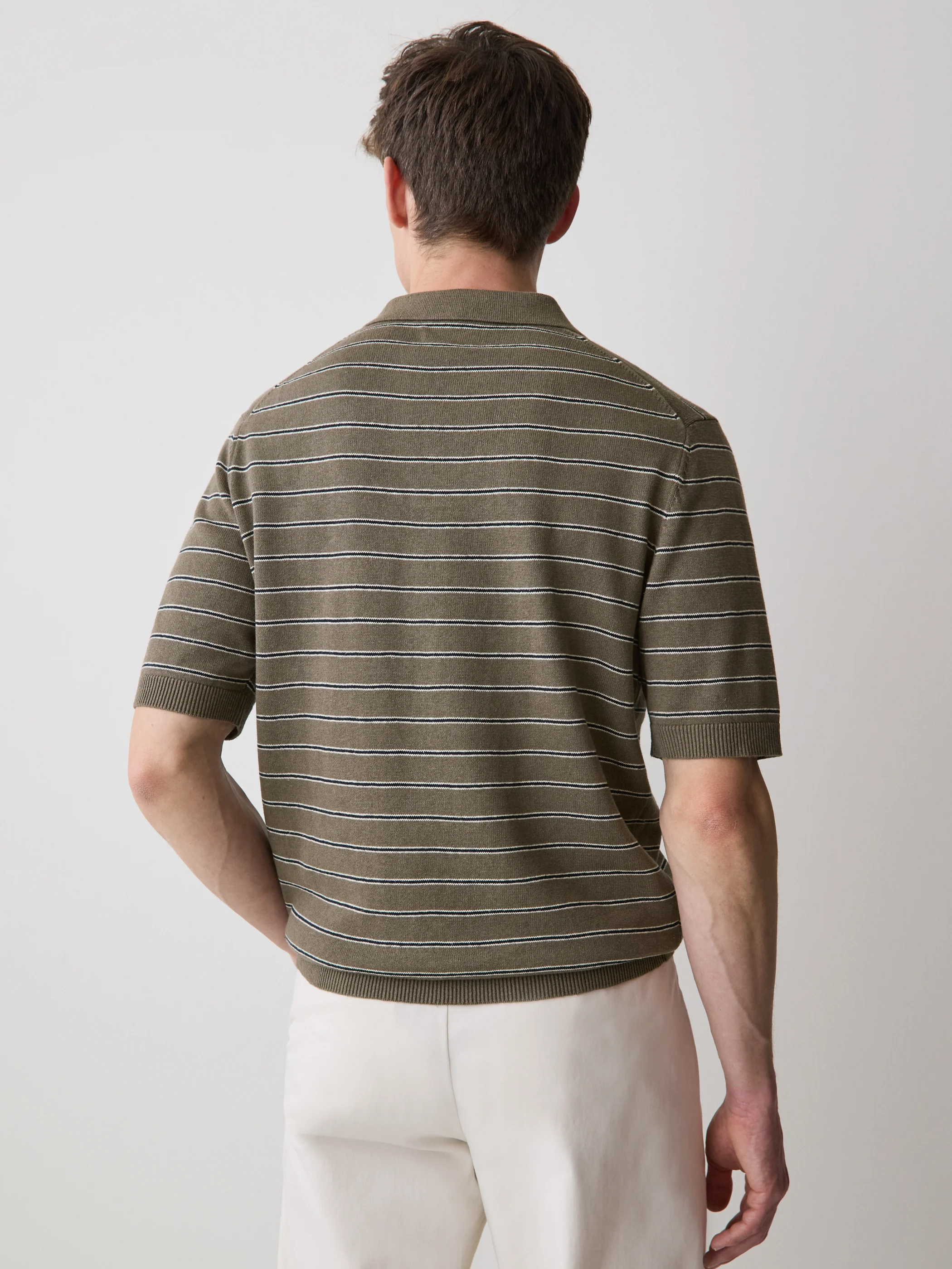 Linen-Blend Short-Sleeve Polo - Image 21
