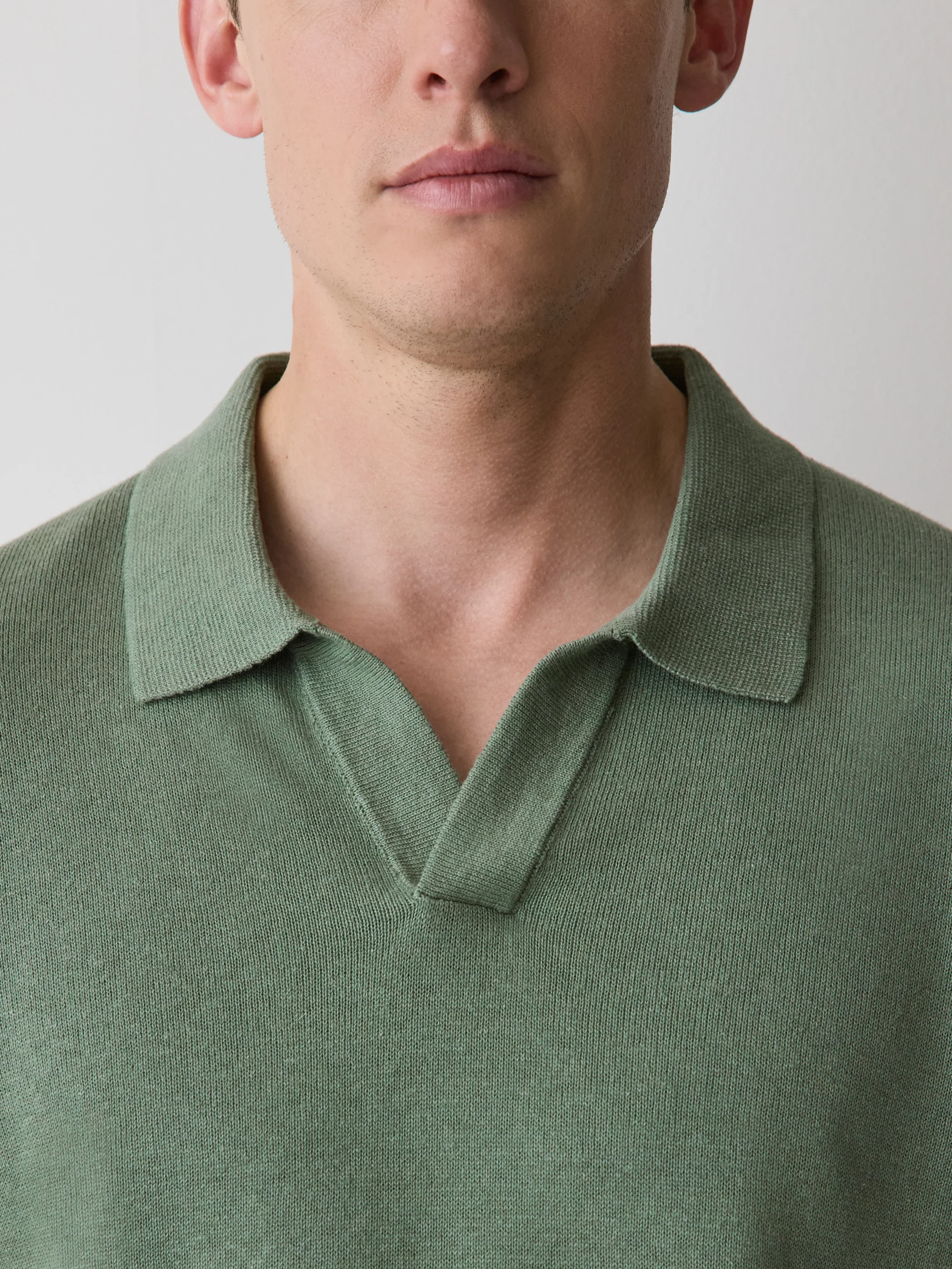 Linen-Blend Short-Sleeve Polo - Image 4