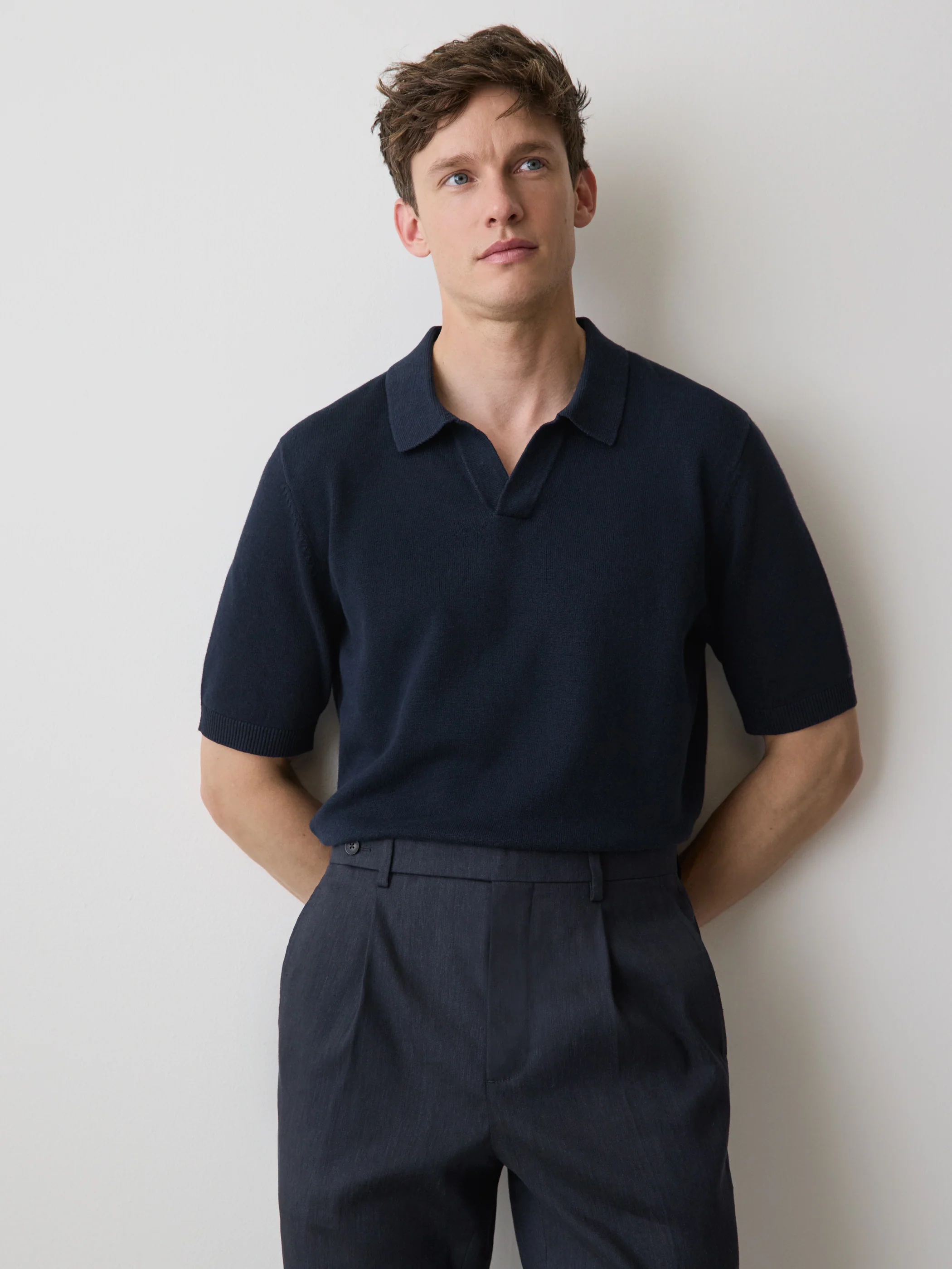 Linen-Blend Short-Sleeve Polo - Image 7