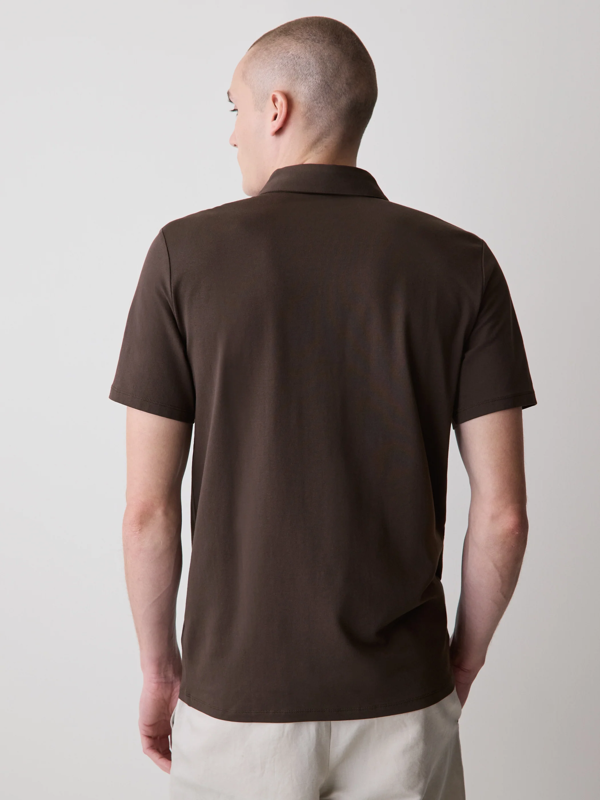 Short-Sleeve Supima (R) Cotton Polo - Image 3