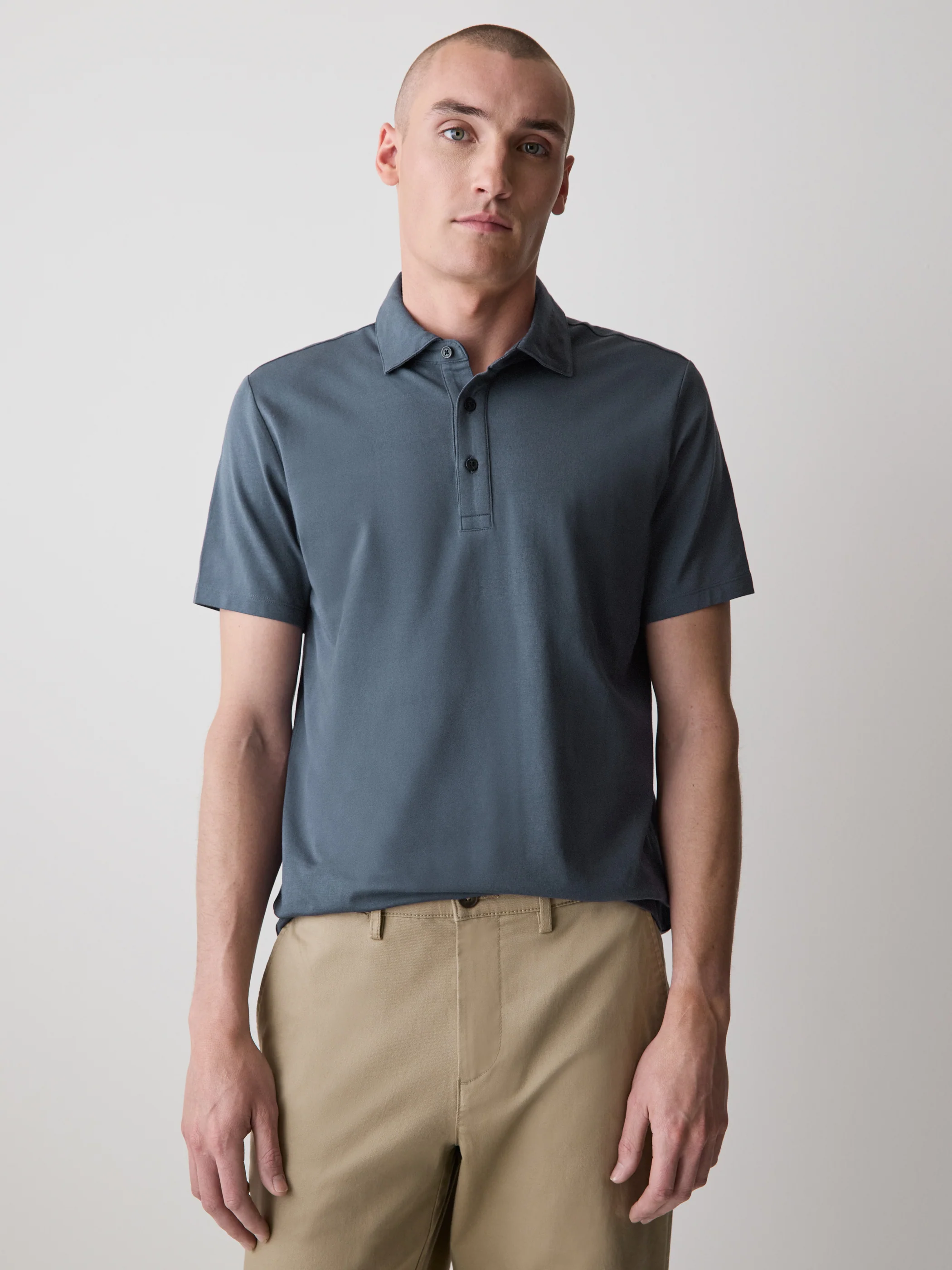 Short-Sleeve Supima (R) Cotton Polo - Image 7
