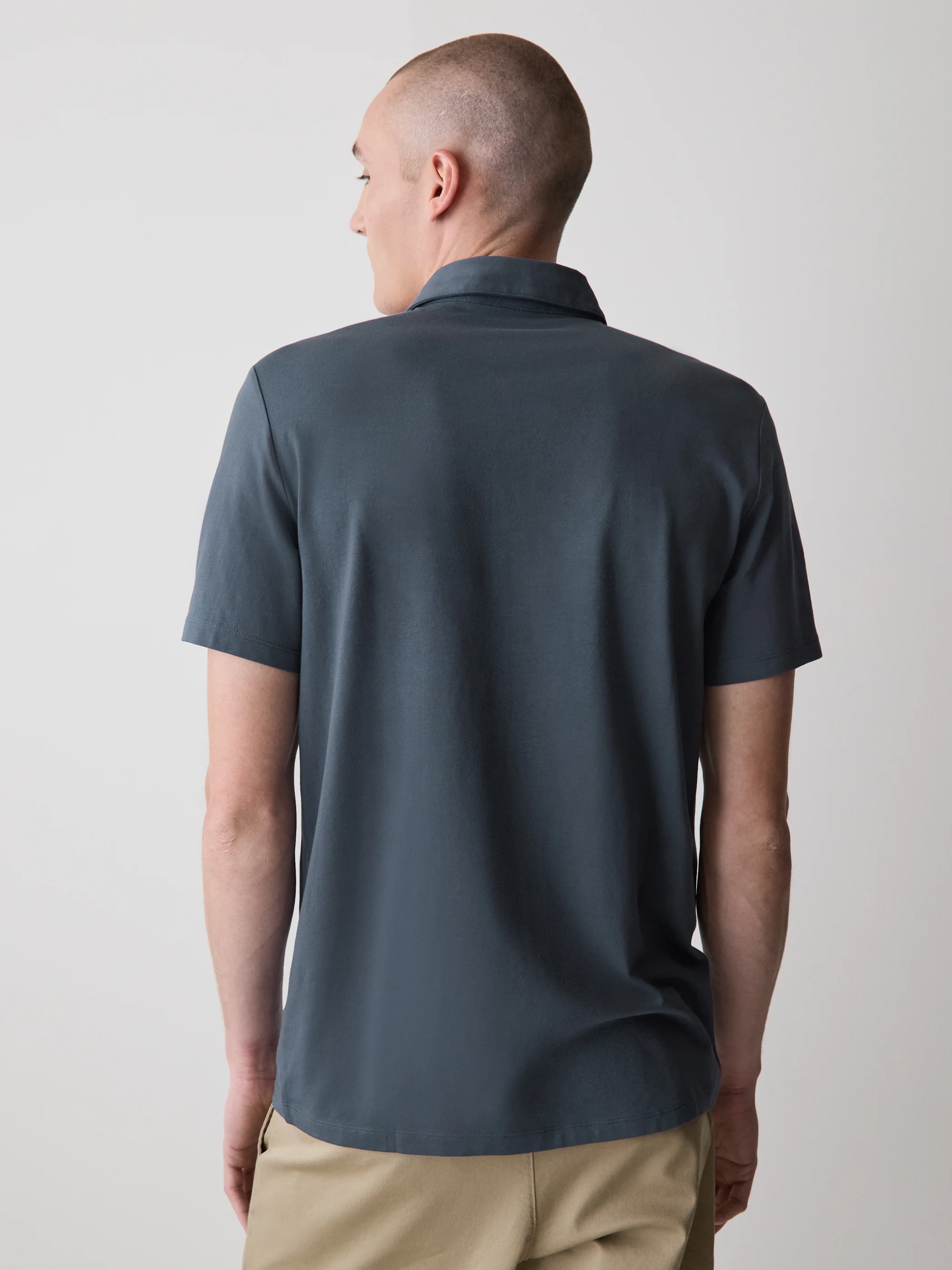 Short-Sleeve Supima (R) Cotton Polo - Image 9