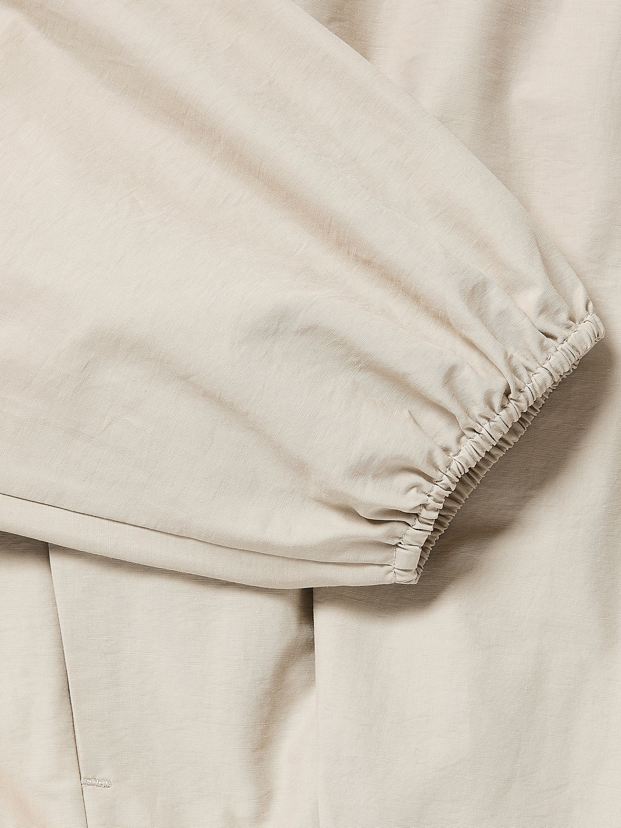 Short Twill Jacket with Cinched Waist - Image 5