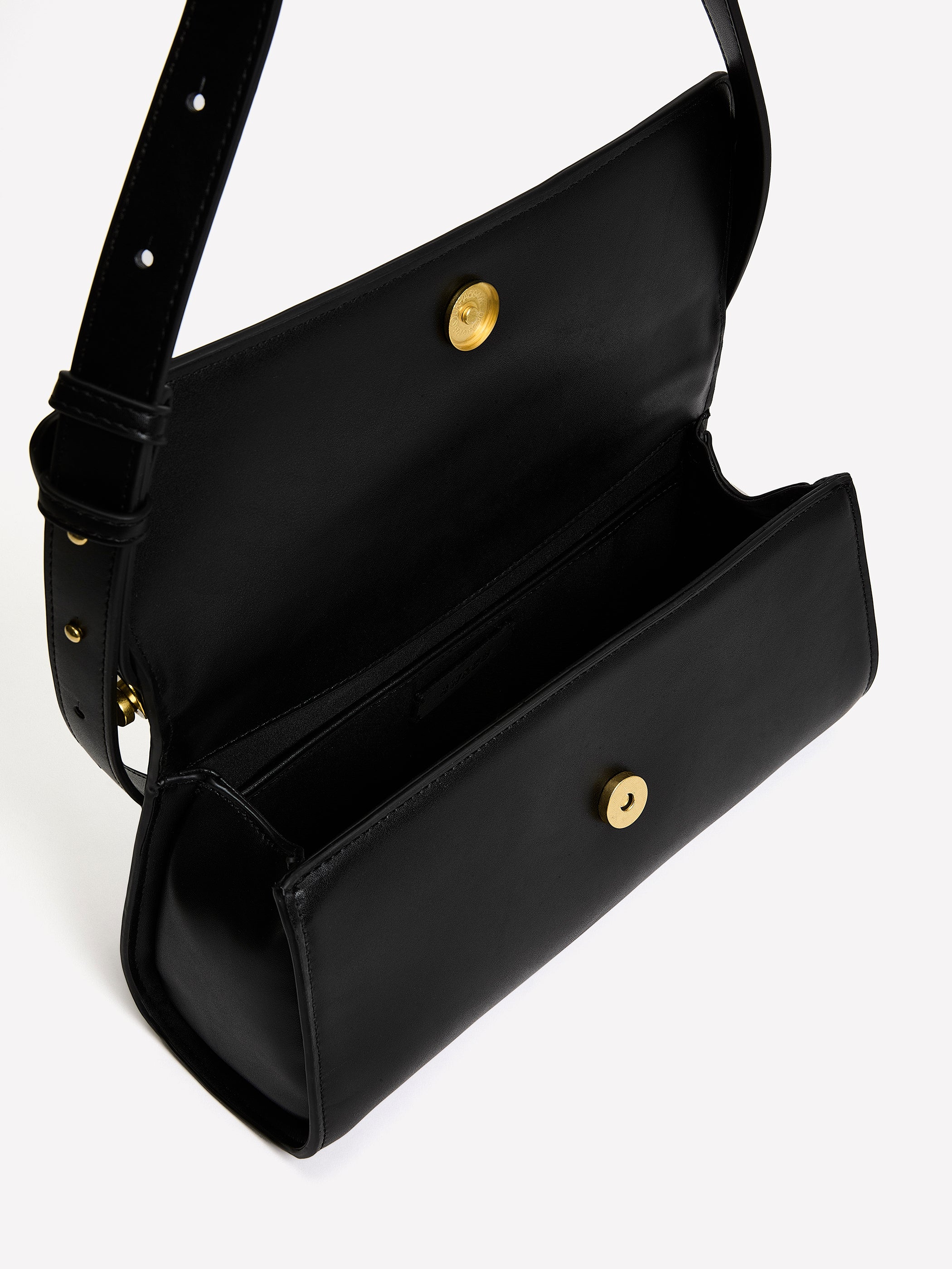 Faux Leather Shoulder Bag - Image 6
