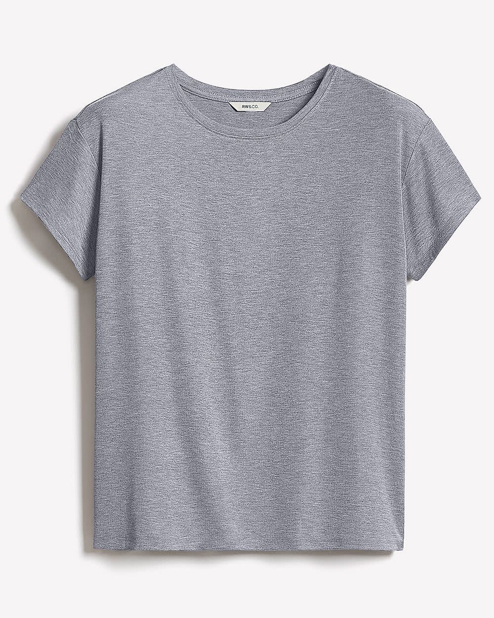 Silk-Blend Boxy Knit Top - Image 14