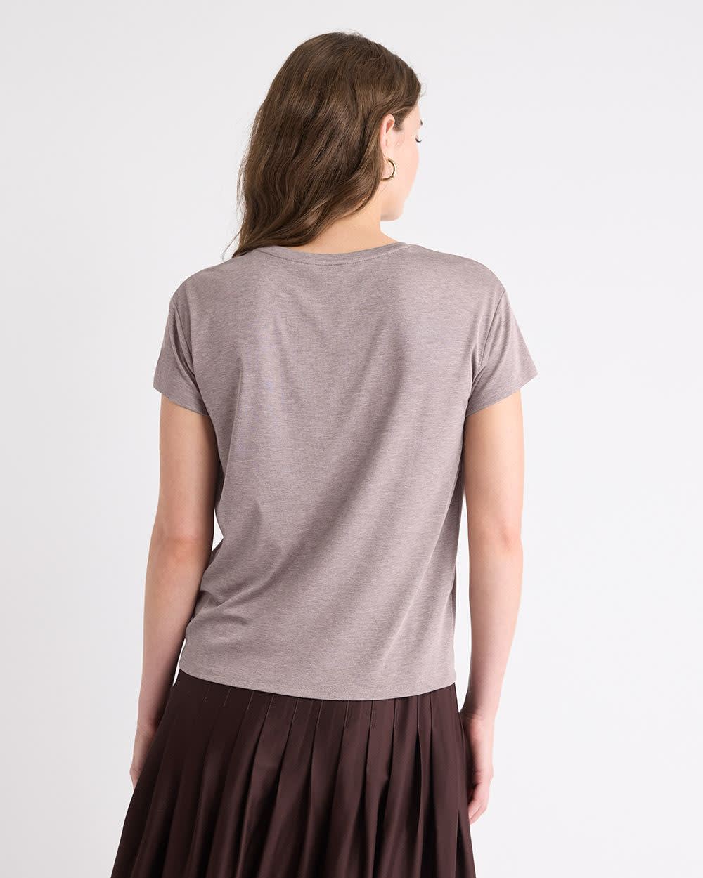 Silk-Blend Boxy Knit Top - Image 18