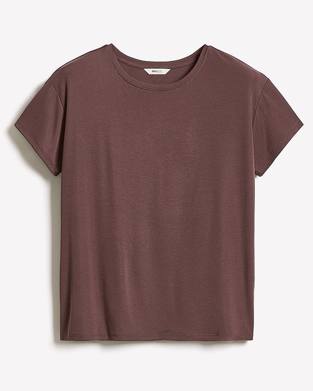 Silk-Blend Boxy Knit Top - Image 4