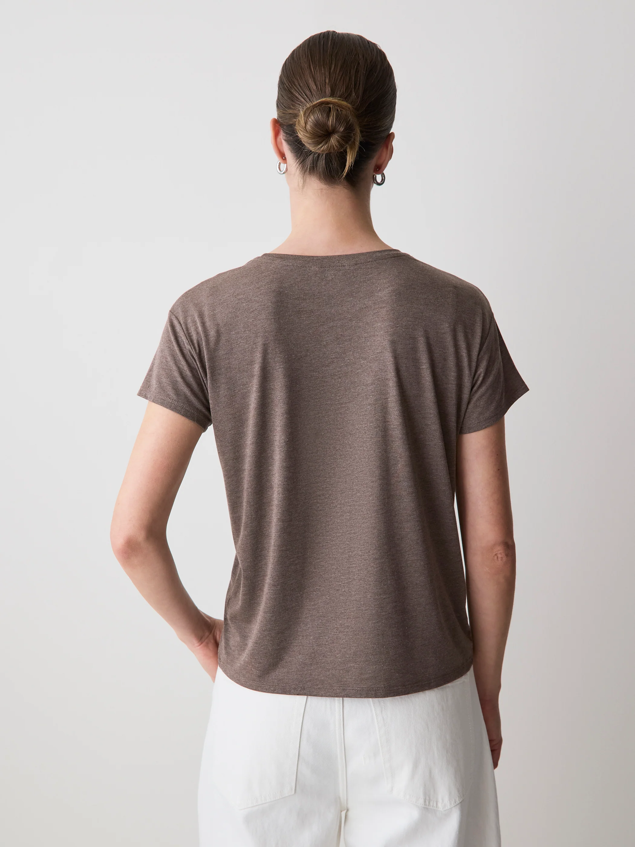 Silk-Blend Boxy Knit Top - Image 8