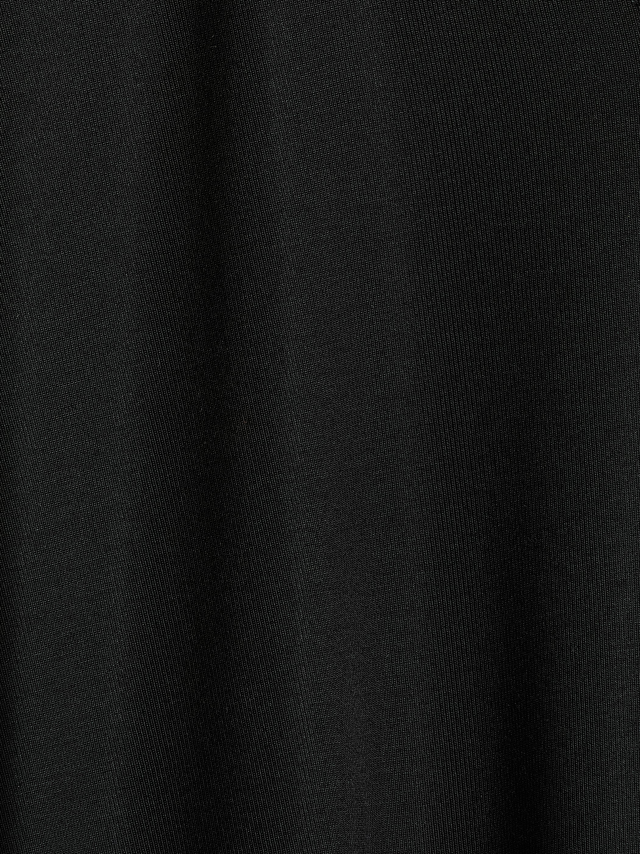 V-Neck Silk-Blend Tee - Image 4