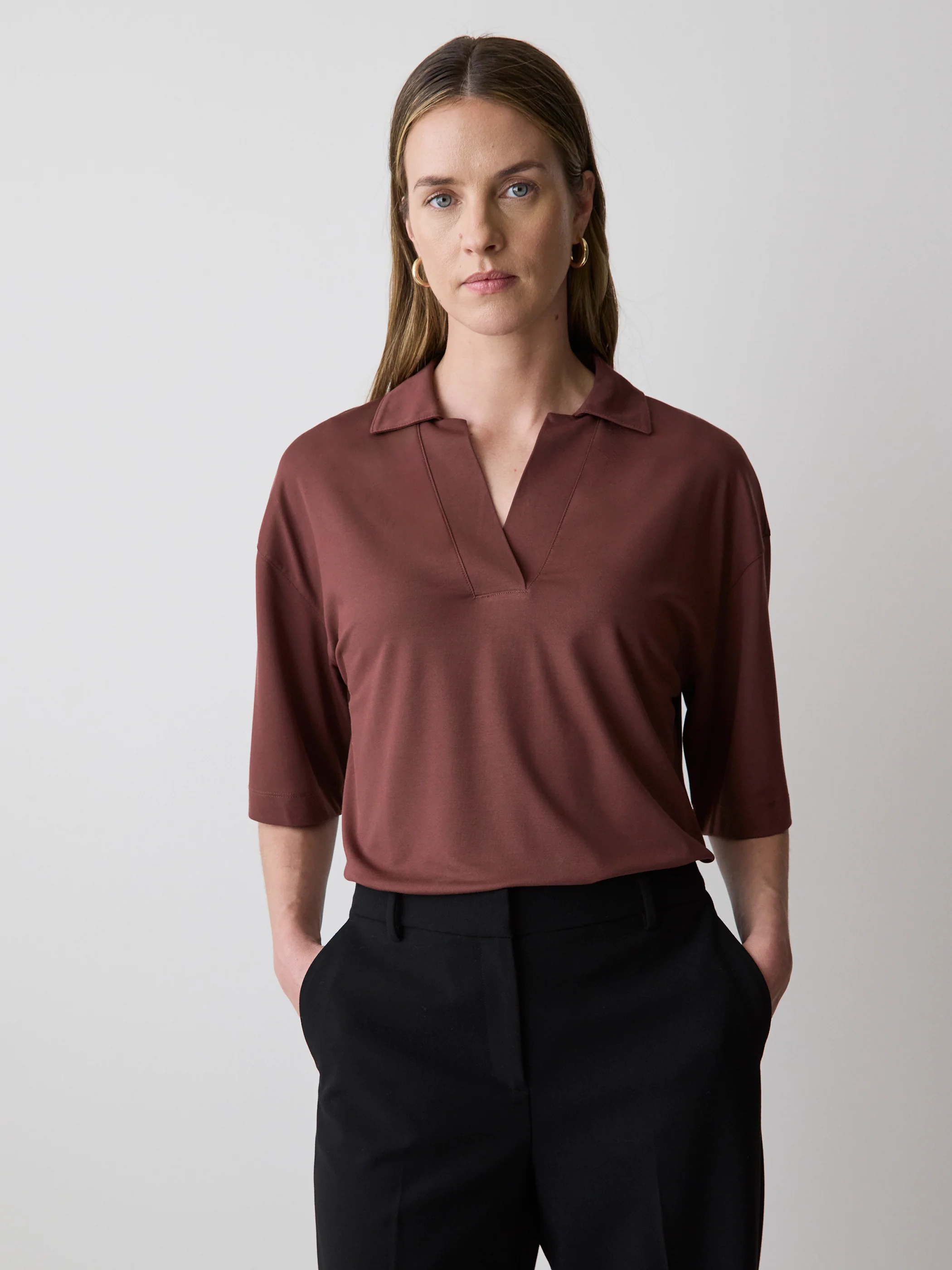 Piqué-Knit Short-Sleeve Polo - Image 6