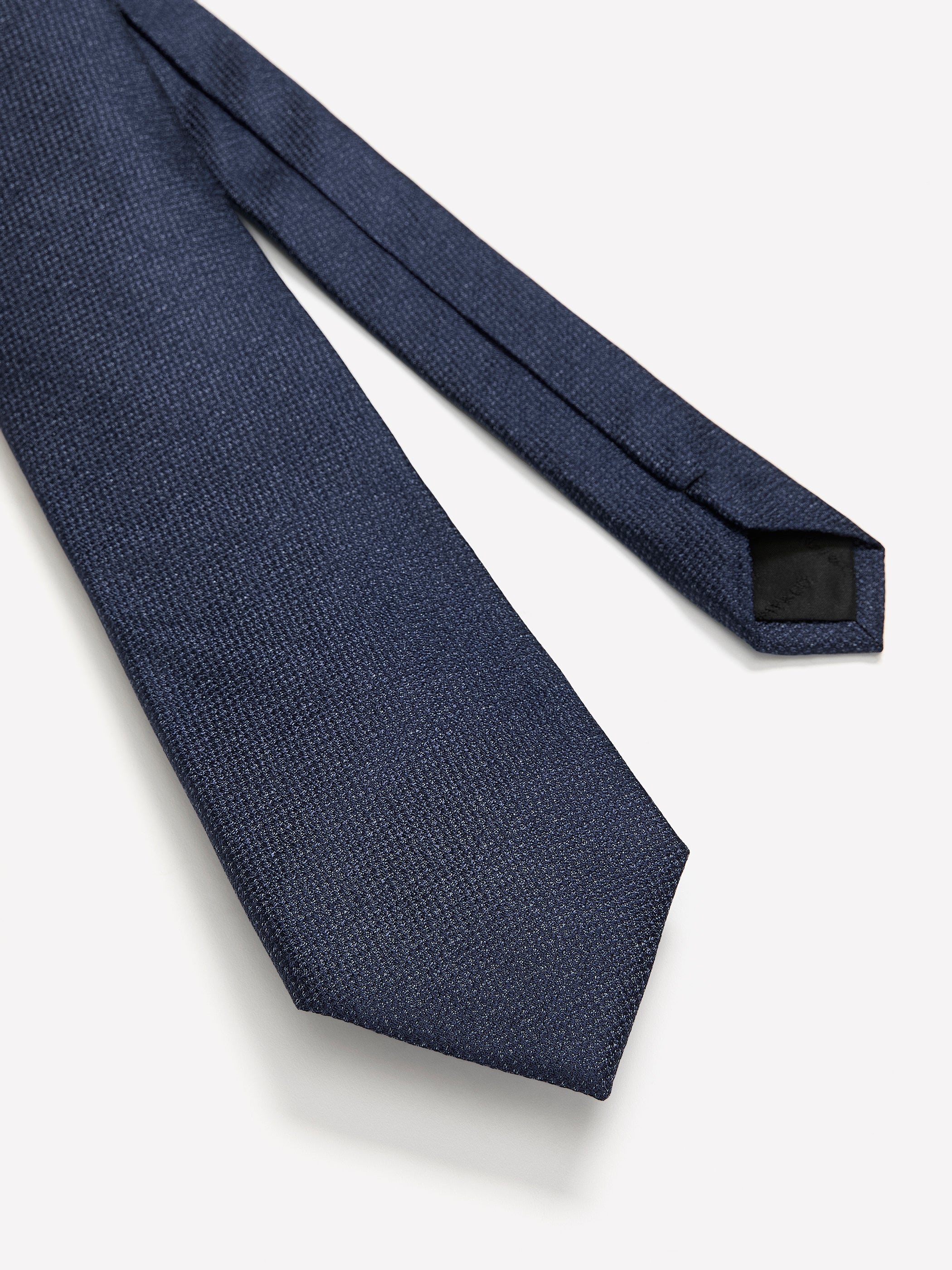 Regular Two-Tone Blue Tie - Image 2