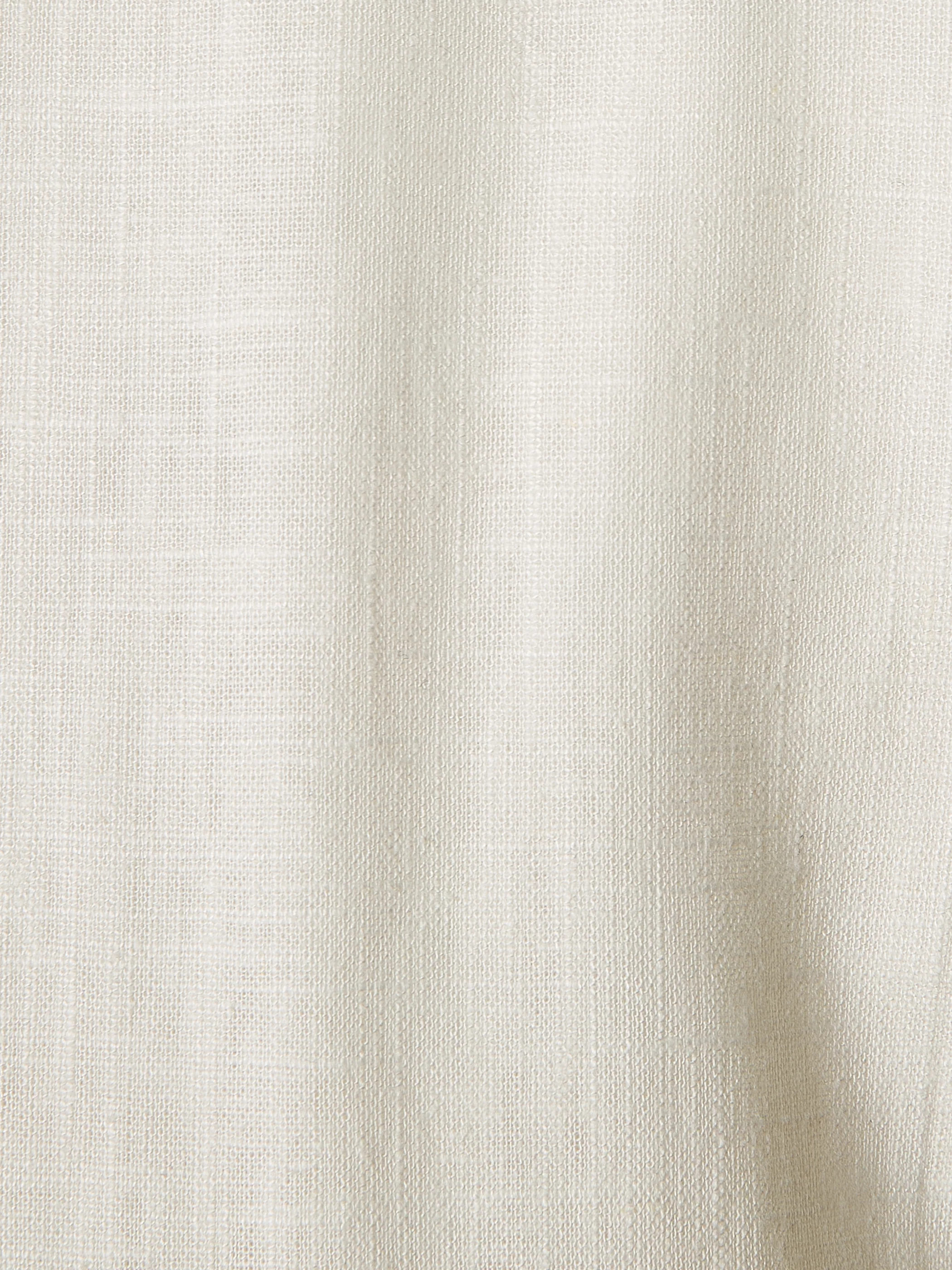 Sleeveless Boat-Neck Linen-Blend Midi Dress - Image 10
