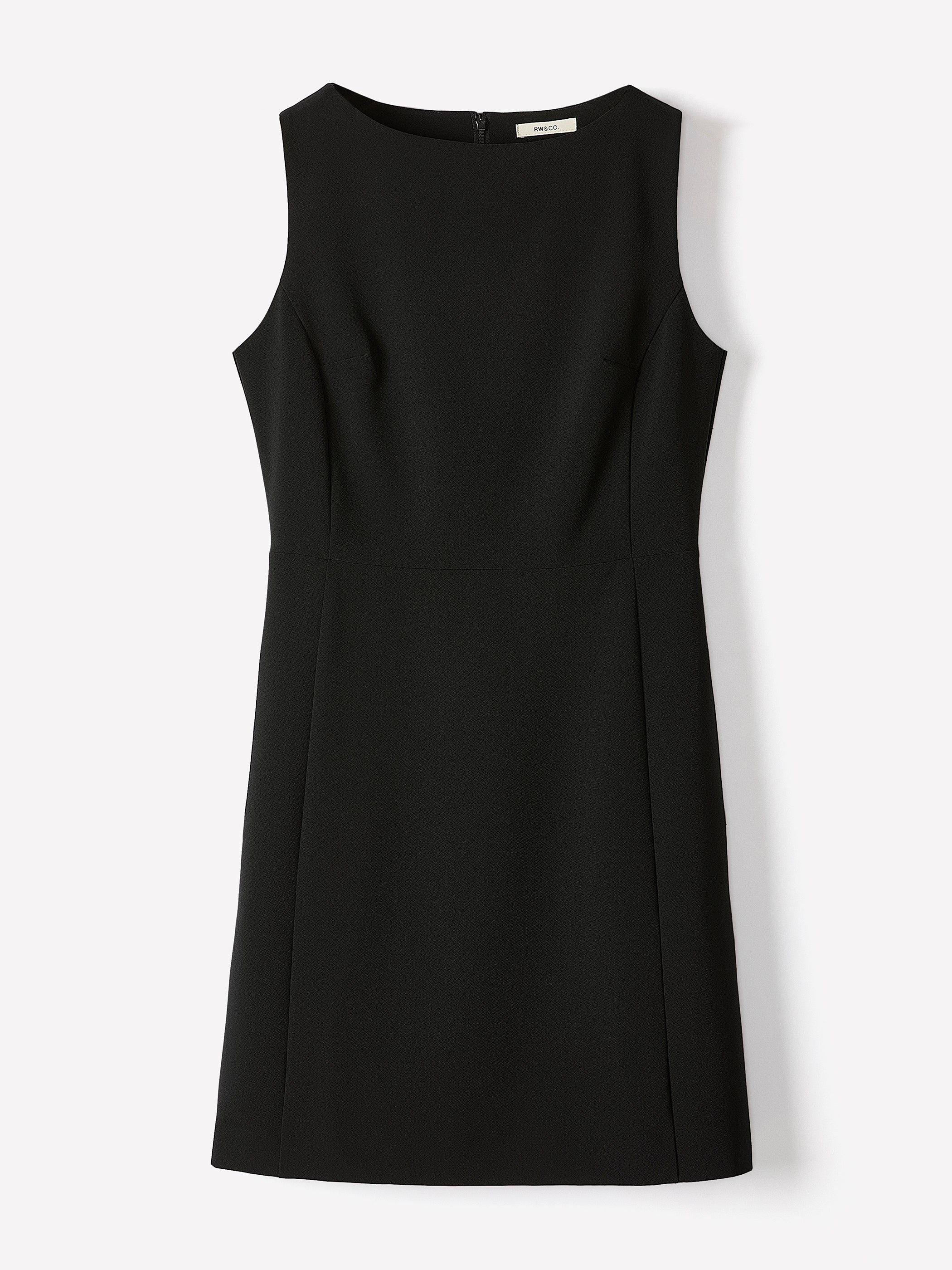 Sleeveless Boat-Neck Mini Dress - Image 6